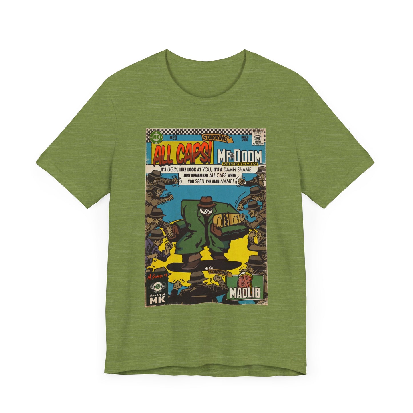 DOOM - All Caps - Unisex Jersey Short Sleeve Tee
