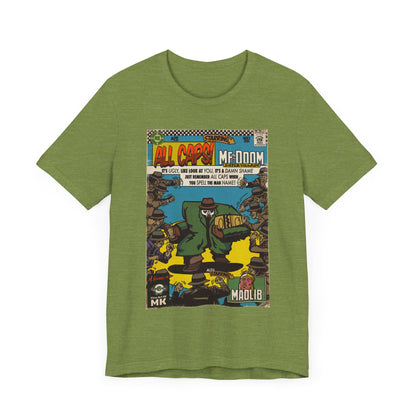 DOOM - All Caps - Unisex Jersey Short Sleeve Tee
