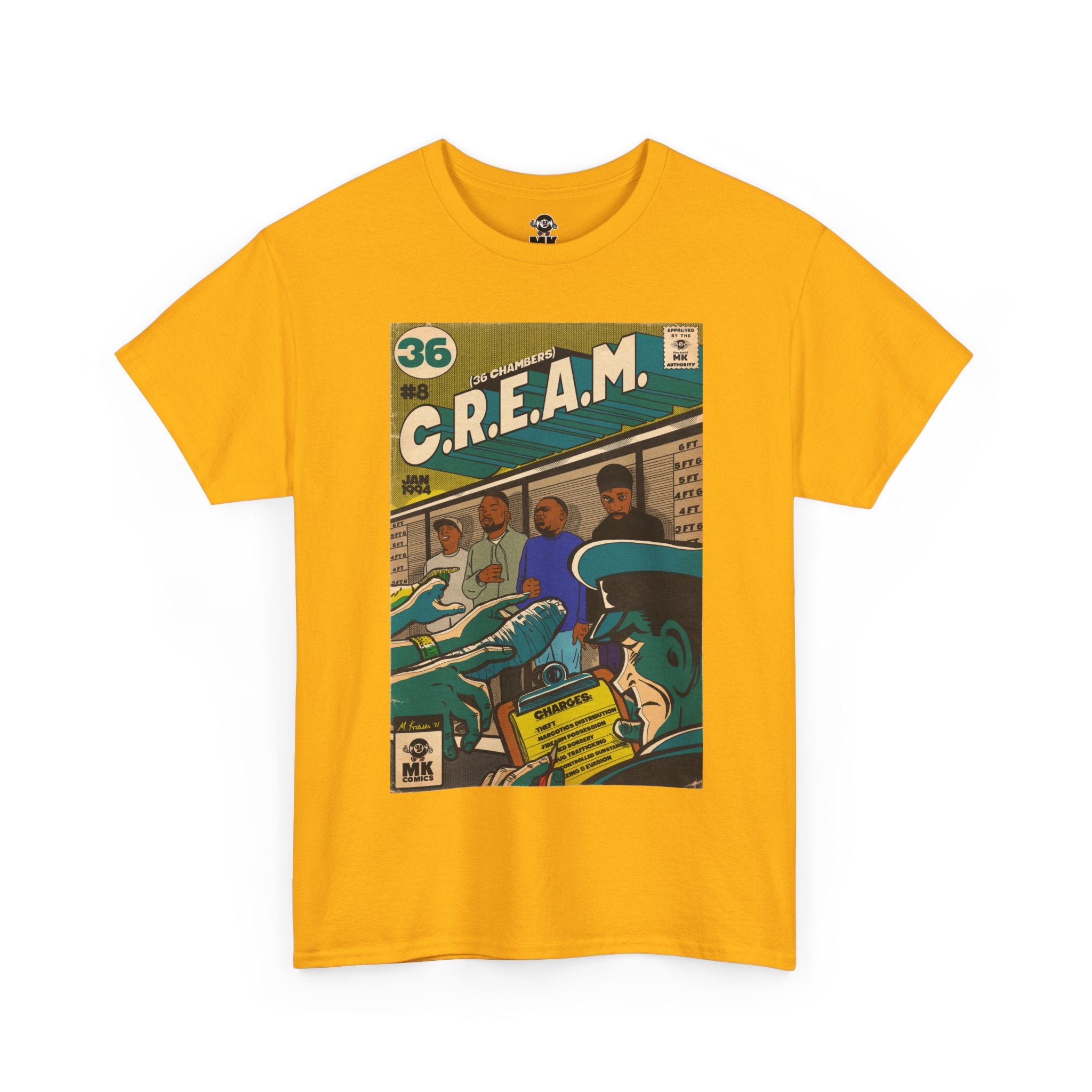 CREAM - MK Classic - Unisex Heavy Cotton Tee