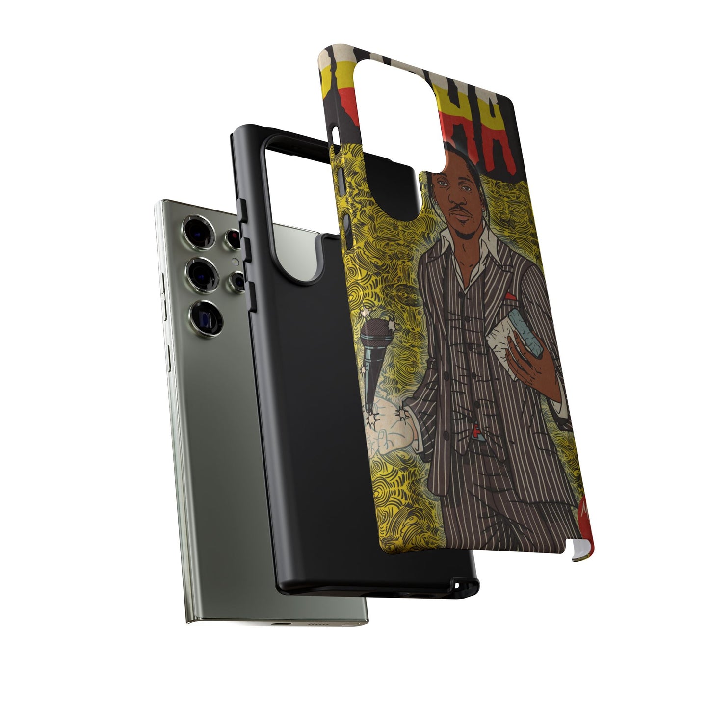 Pusha T - Comic Book Art - Tough Phone Cases