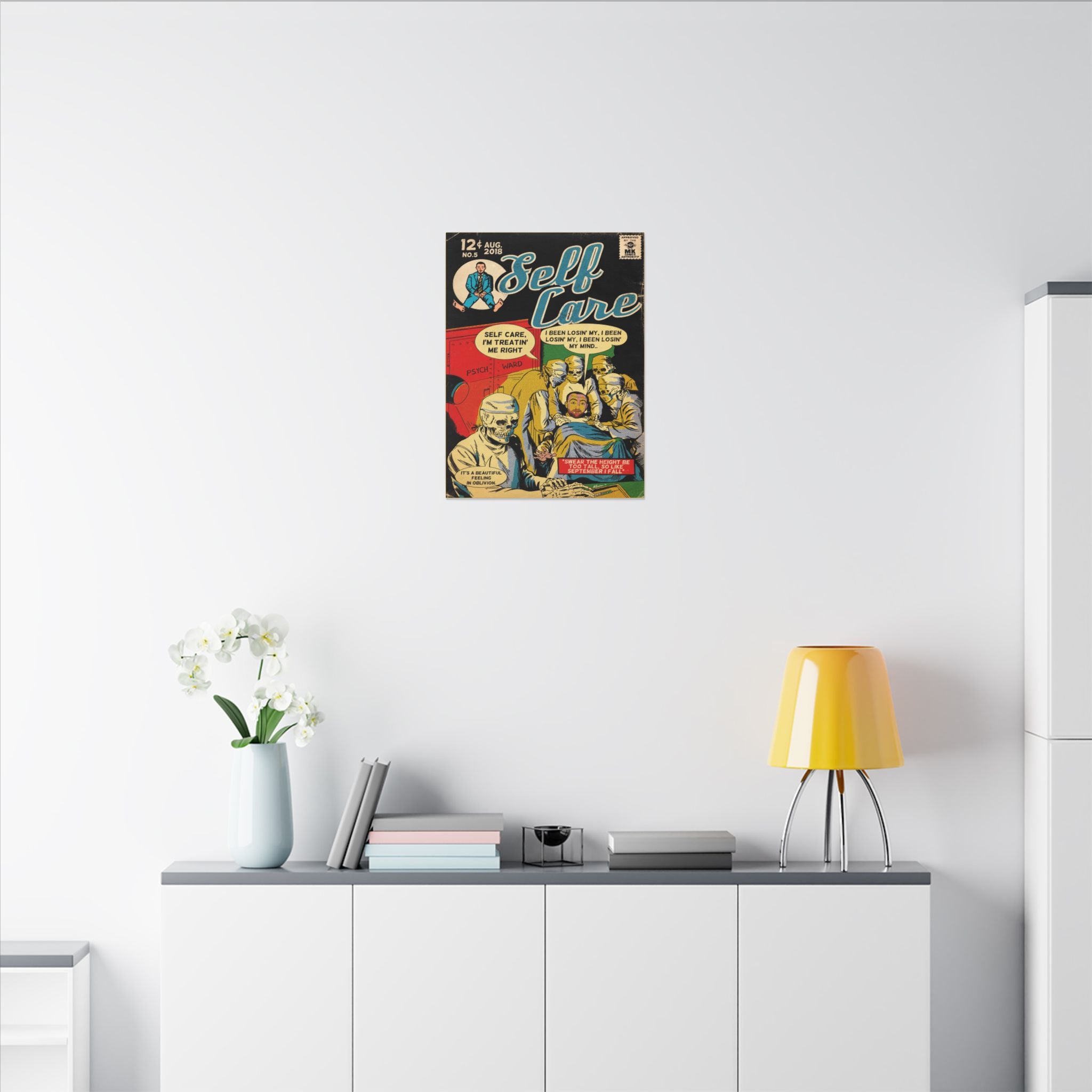 Self Care - Matte Canvas, Stretched