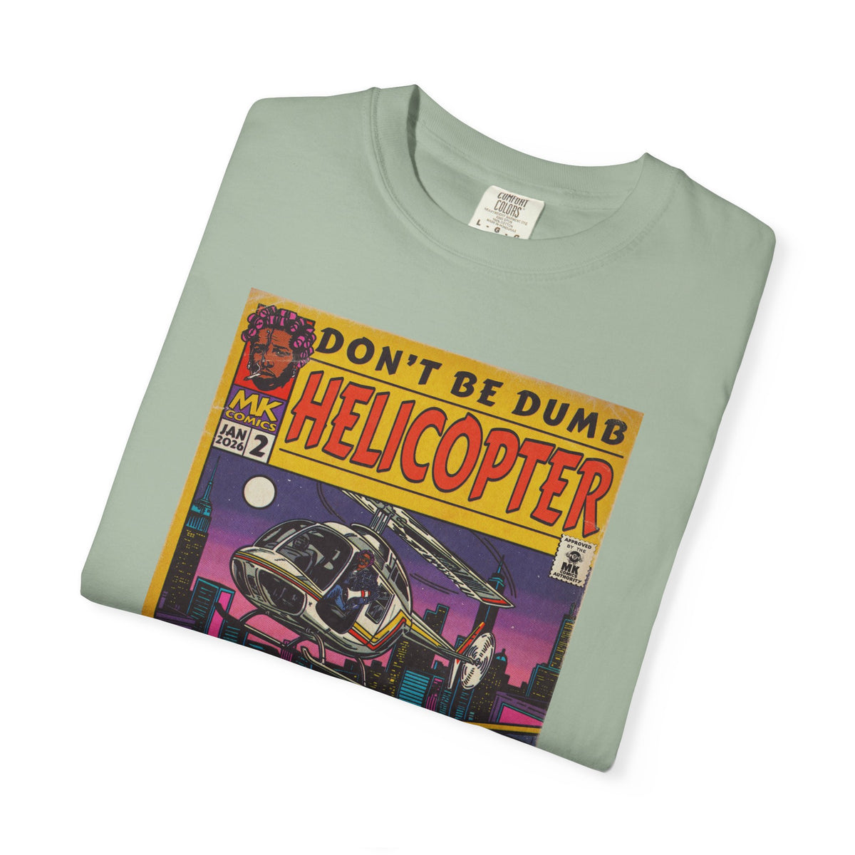 Helicopter - Unisex Comfort Colors T-shirt