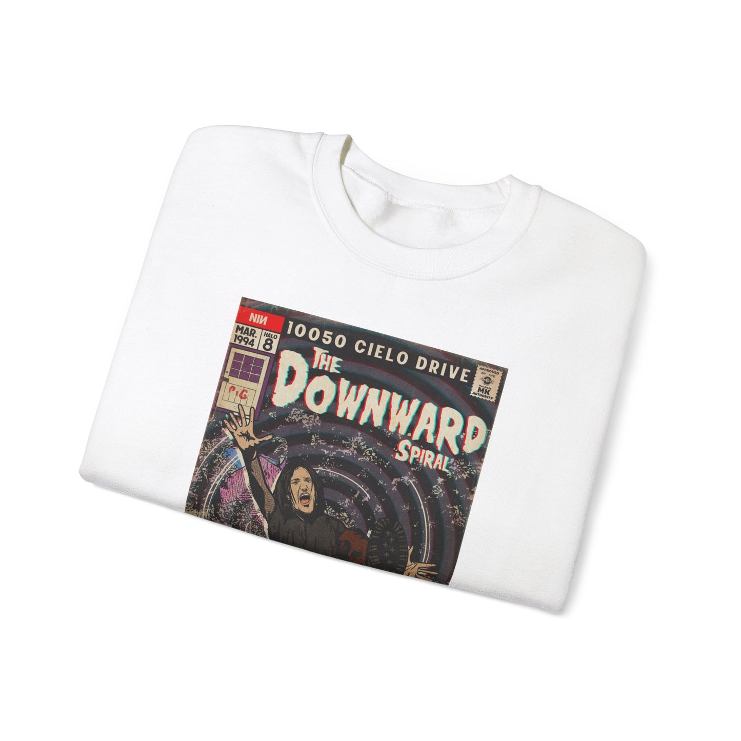 NIN - The Downward Spiral - Unisex Heavy Blend™ Crewneck Sweatshirt