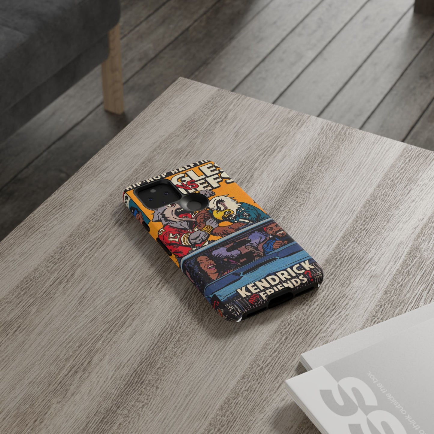 Kendrick & SZA - 2025 Halftime - Eagles vs Chiefs - Tough Phone Cases