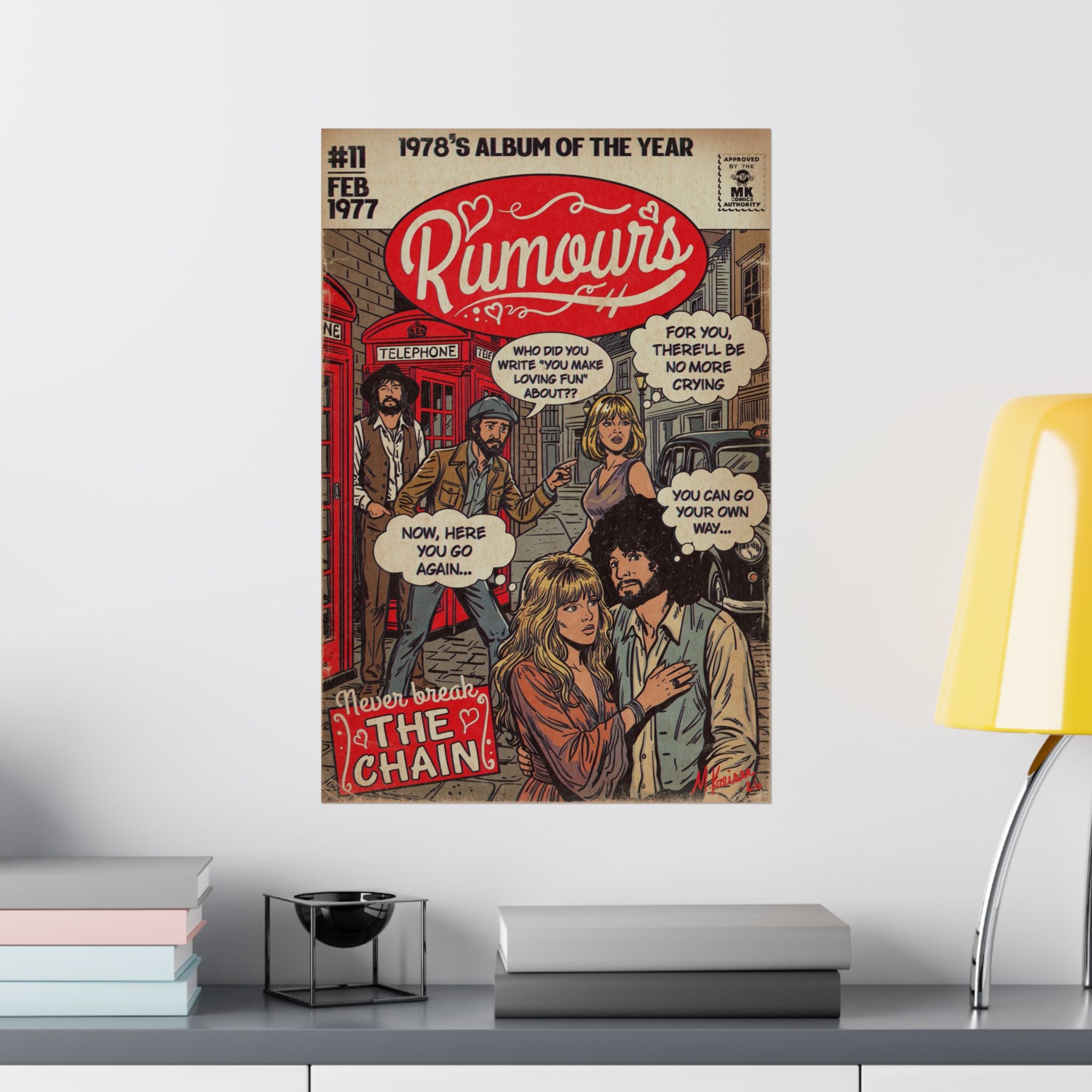 Rumours - Matte Vertical Posters