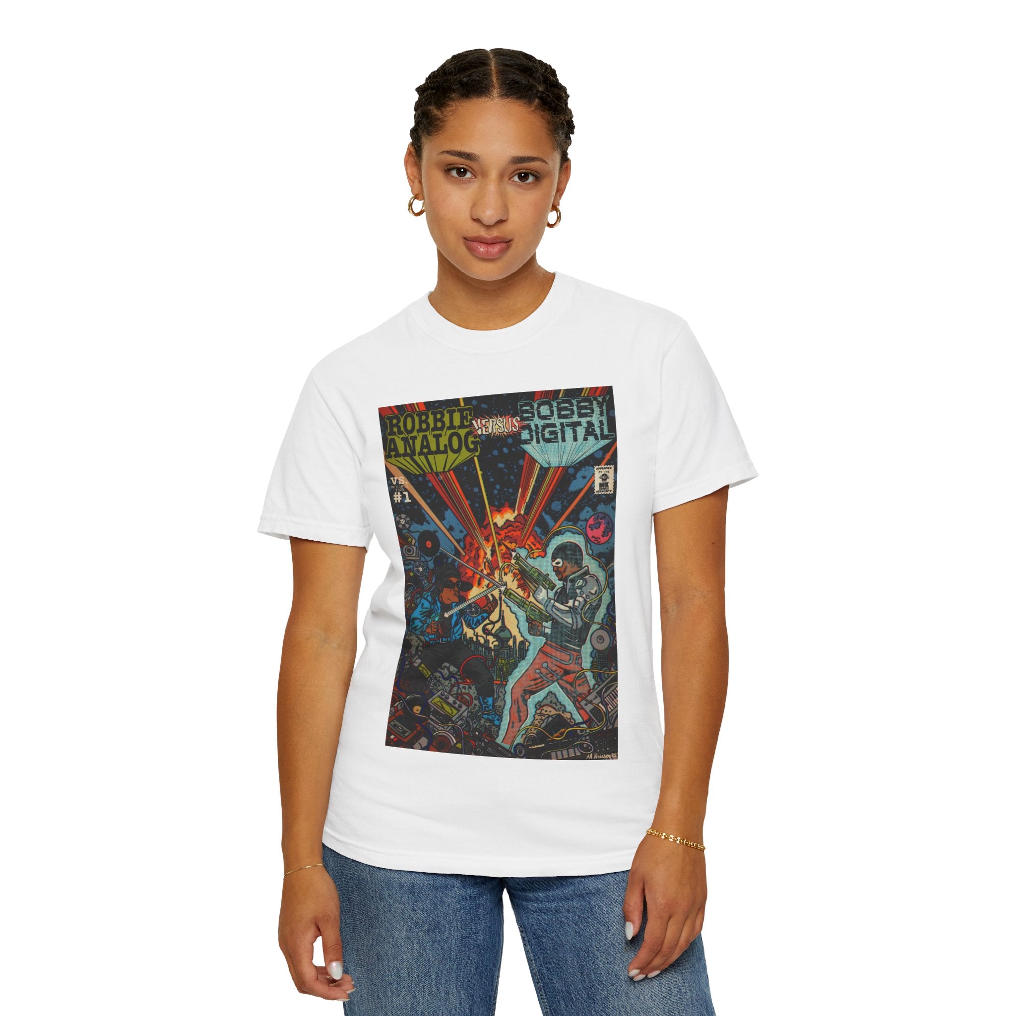 Analog vs. Digital - Unisex Comfort Colors T-shirt