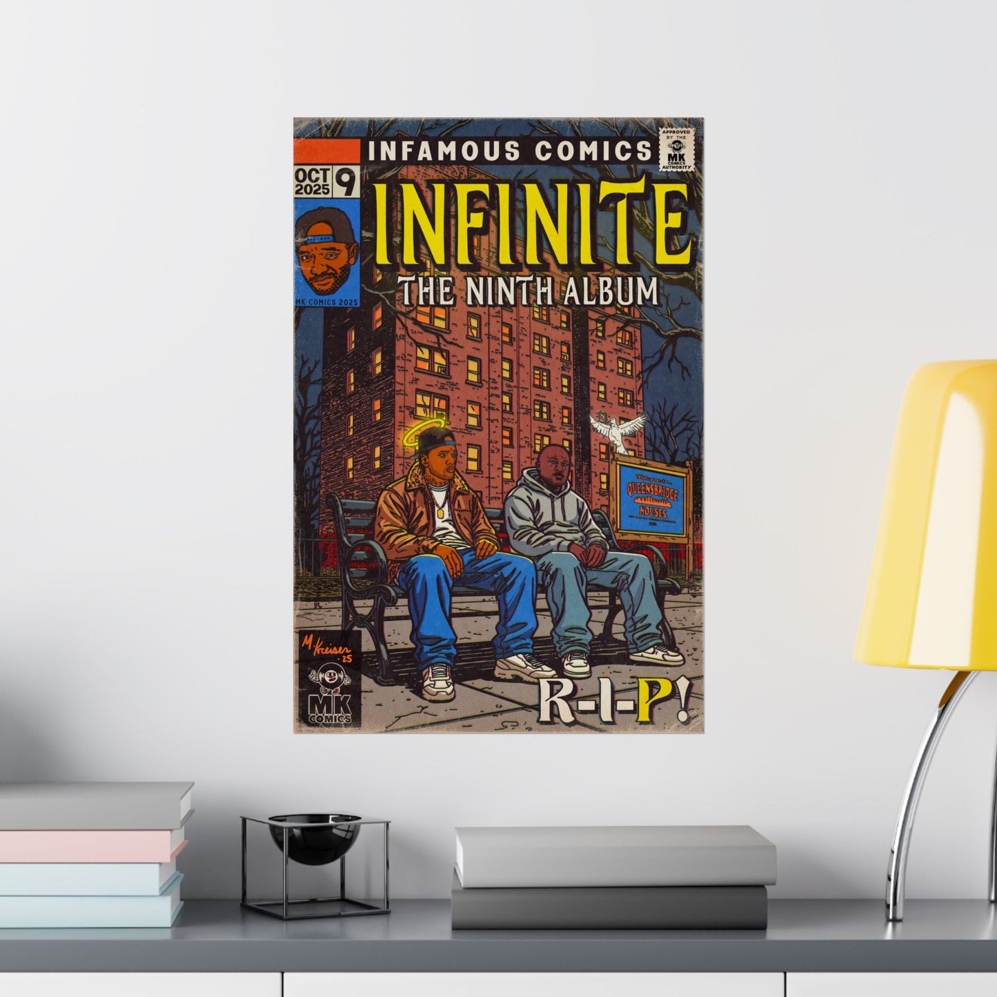 Infinite - Comic Book Art - Matte Vertical Posters