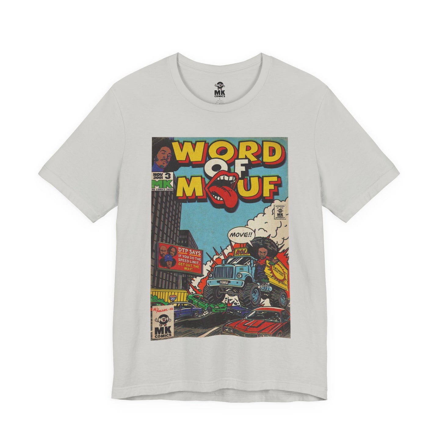 Word of Mouf - Unisex Jersey Short Sleeve Tee