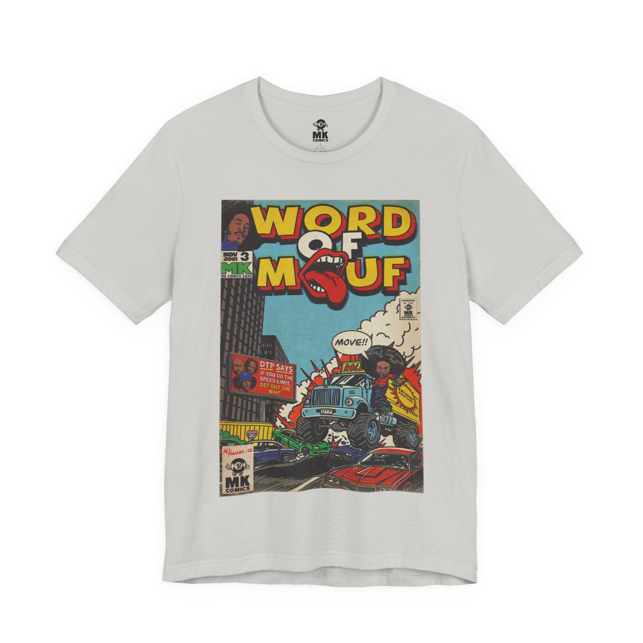 Word of Mouf - Unisex Jersey Short Sleeve Tee
