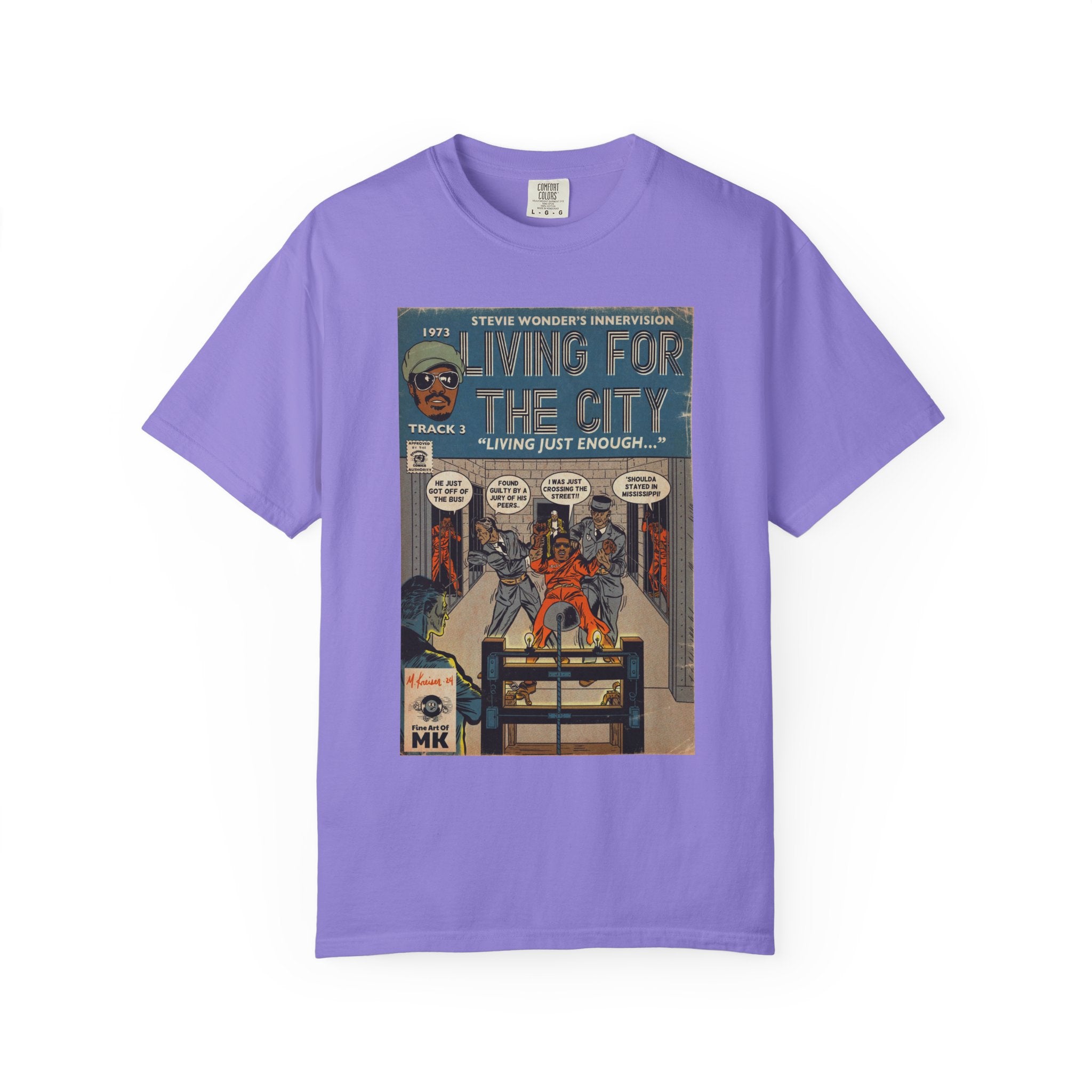 Living For The City - Unisex Comfort Colors T-shirt