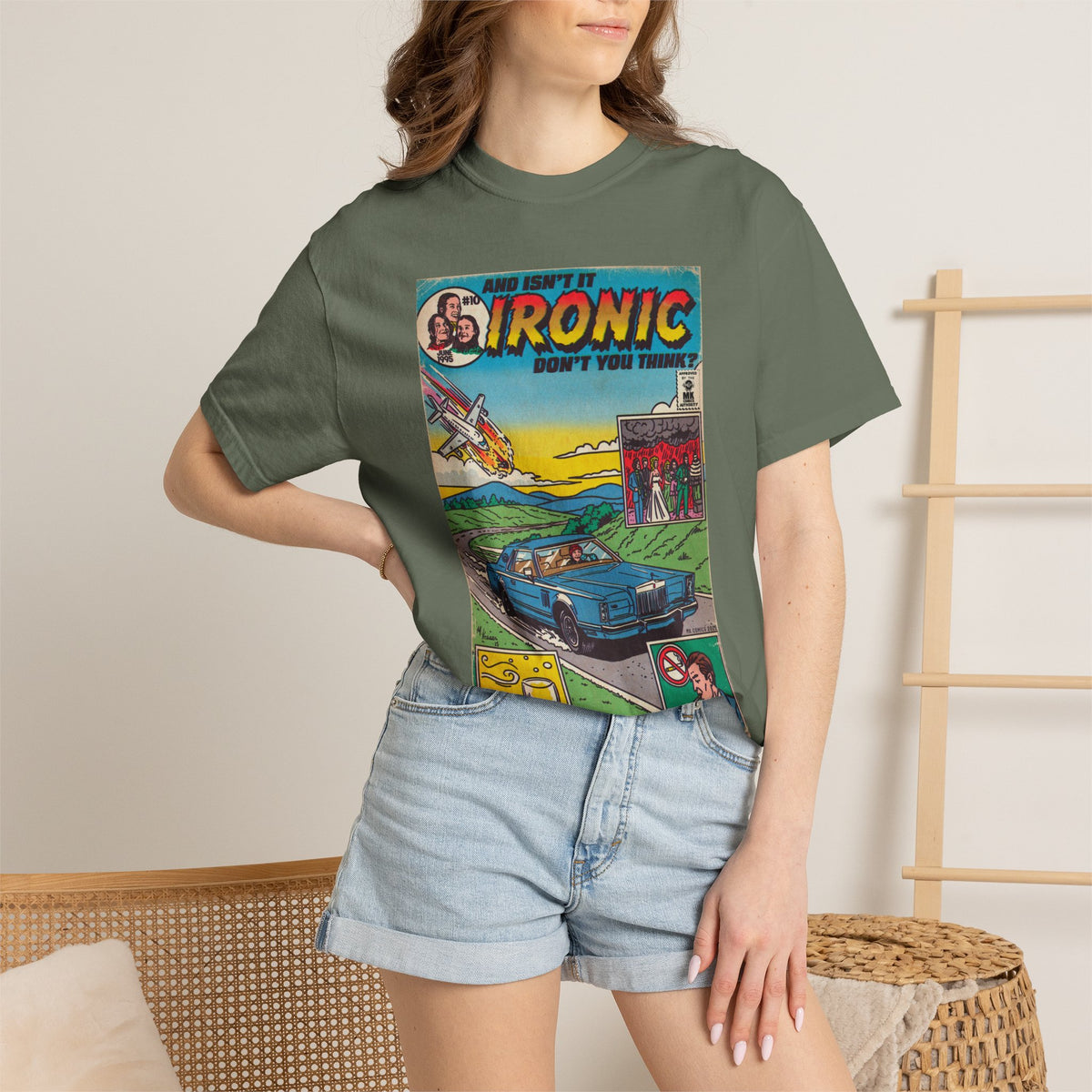 Ironic – Unisex Comfort Colors T-Shirt
