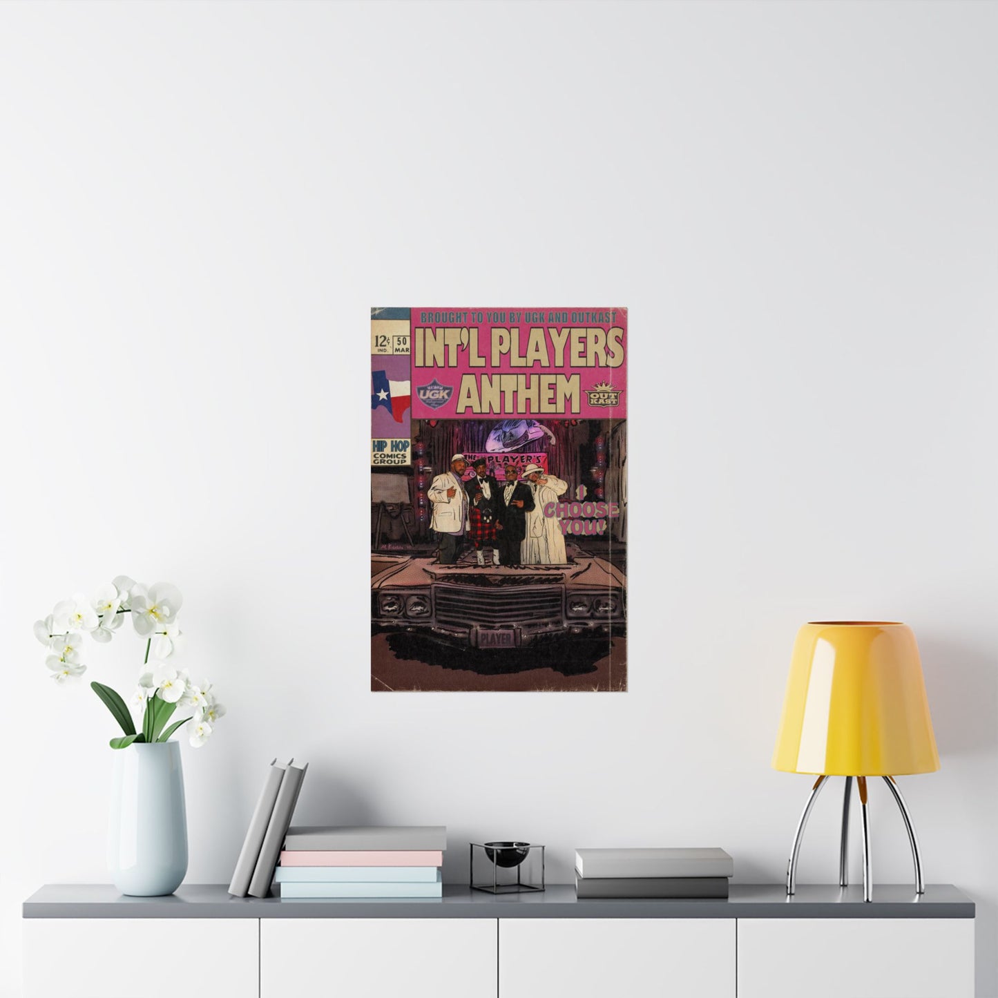 UGK & OutKast - Int’l Players Anthem- Matte Vertical Poster