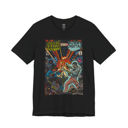 Analog vs. Digital - Unisex Jersey Short Sleeve Tee
