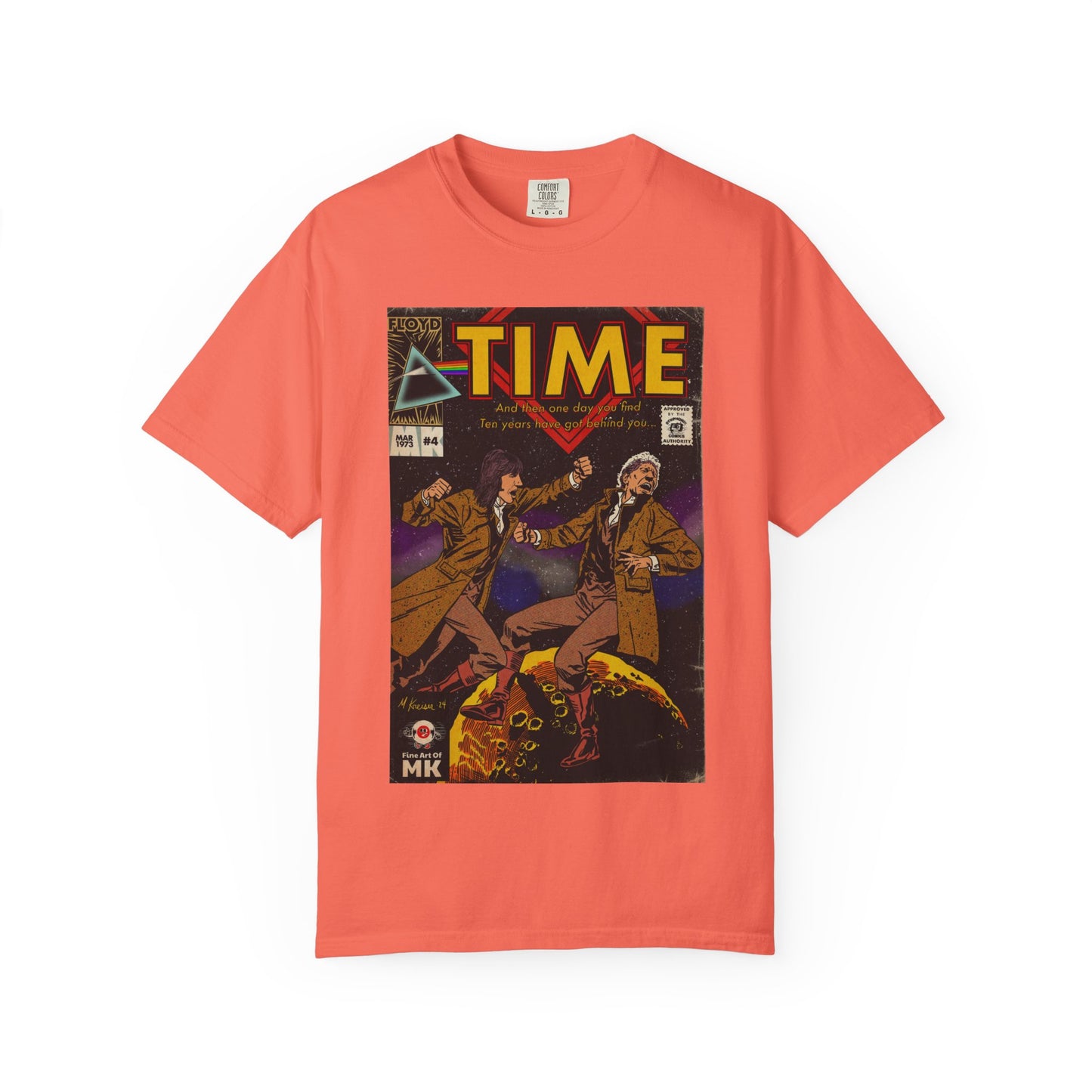 Pink Floyd- Time - Unisex Comfort Colors T-shirt