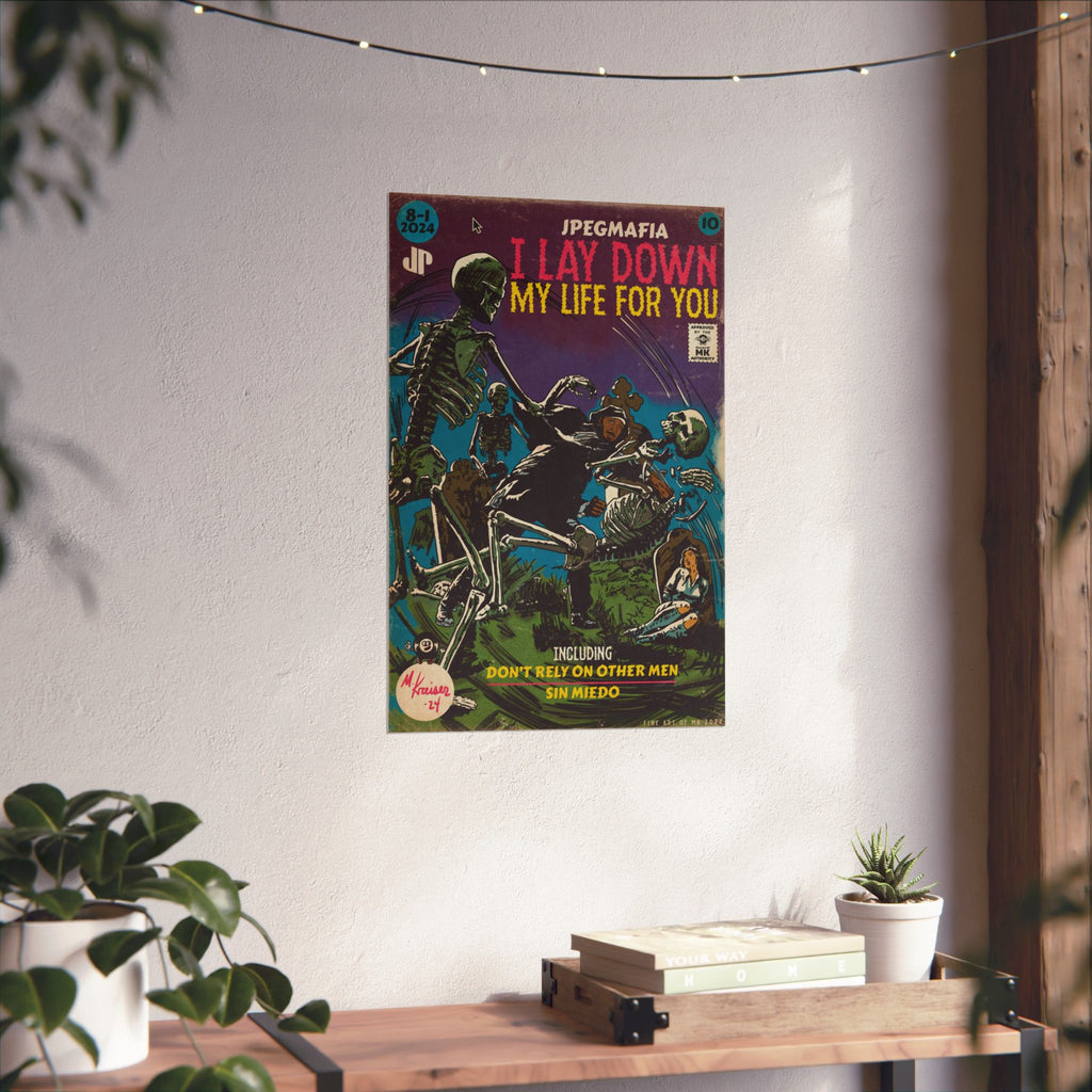 I Lay Down My Life For You - Matte Vertical Poster