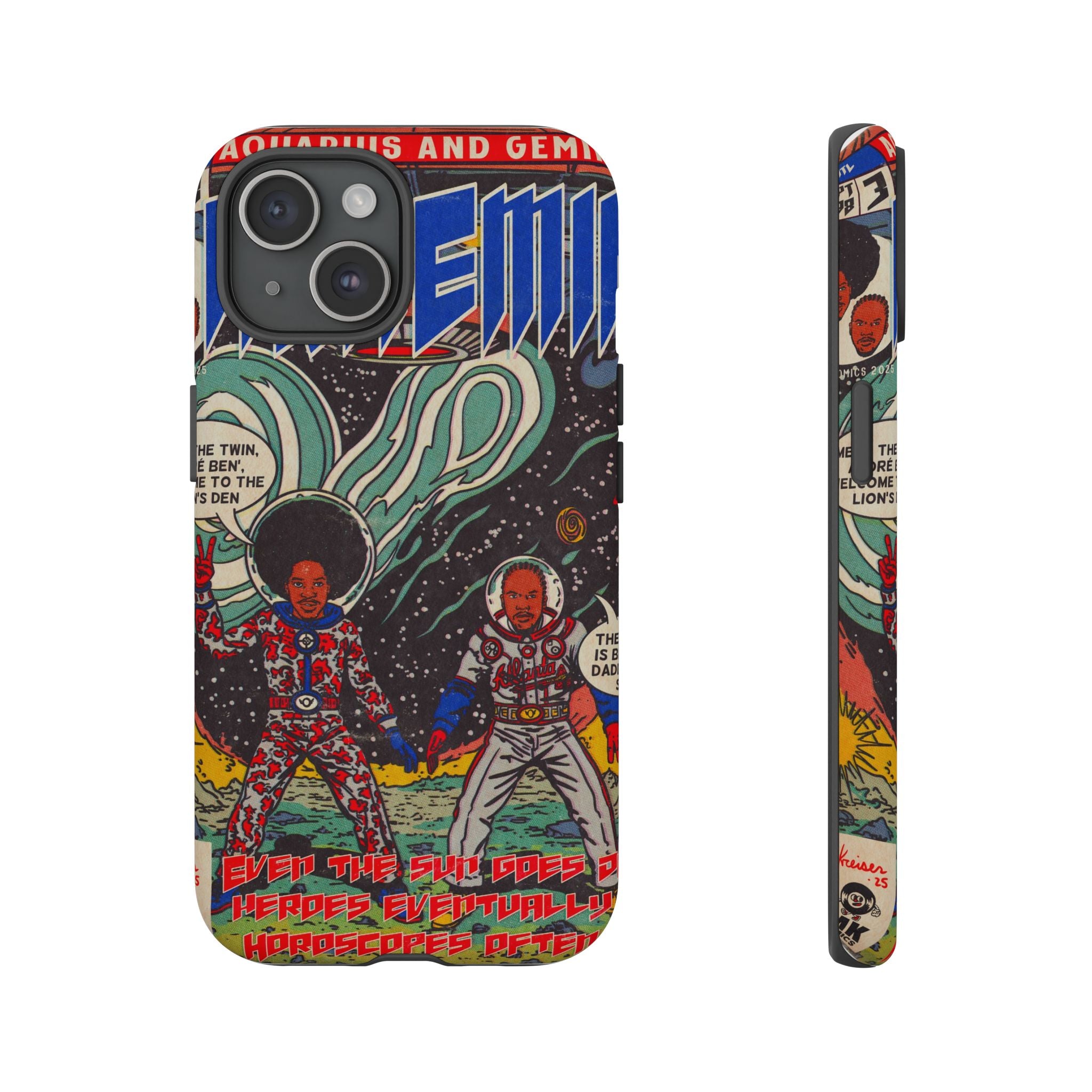 Aquemini - Comic Book Art - Tough Phone Cases