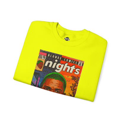 Frank Ocean -Nights - Unisex Heavy Blend™ Crewneck Sweatshirt