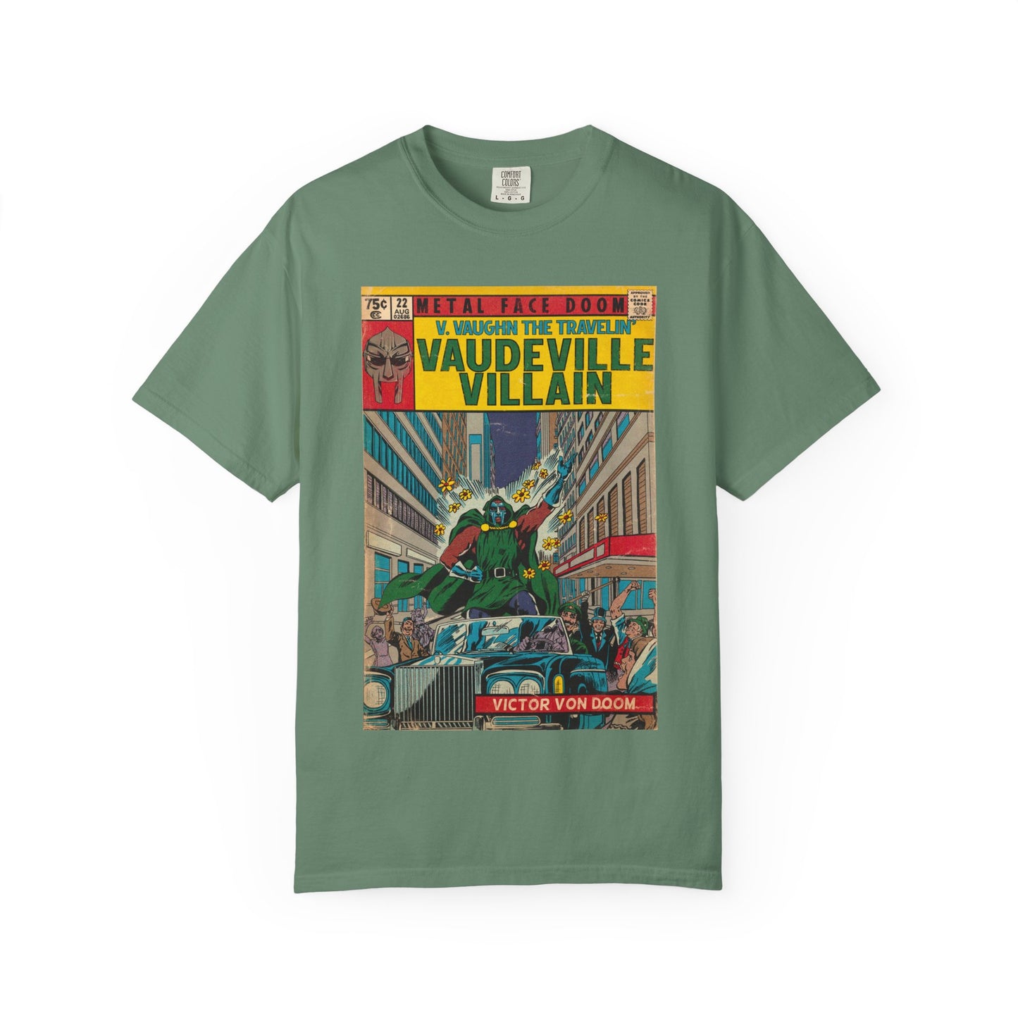MF DOOM - Vaudeville Villian - Unisex Comfort Colors T-shirt