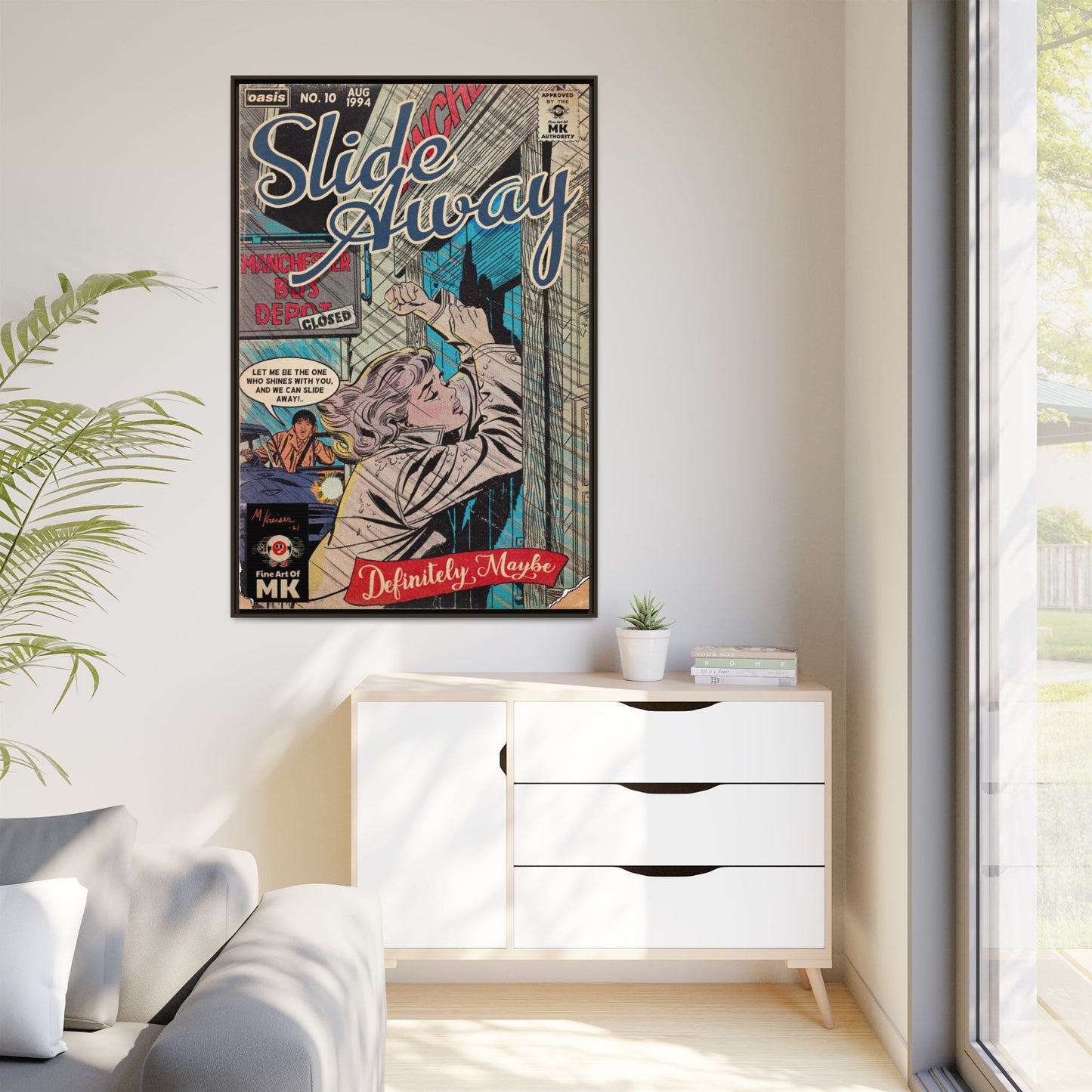 Oasis - Slide Away - Gallery Canvas Wraps, Vertical Frame