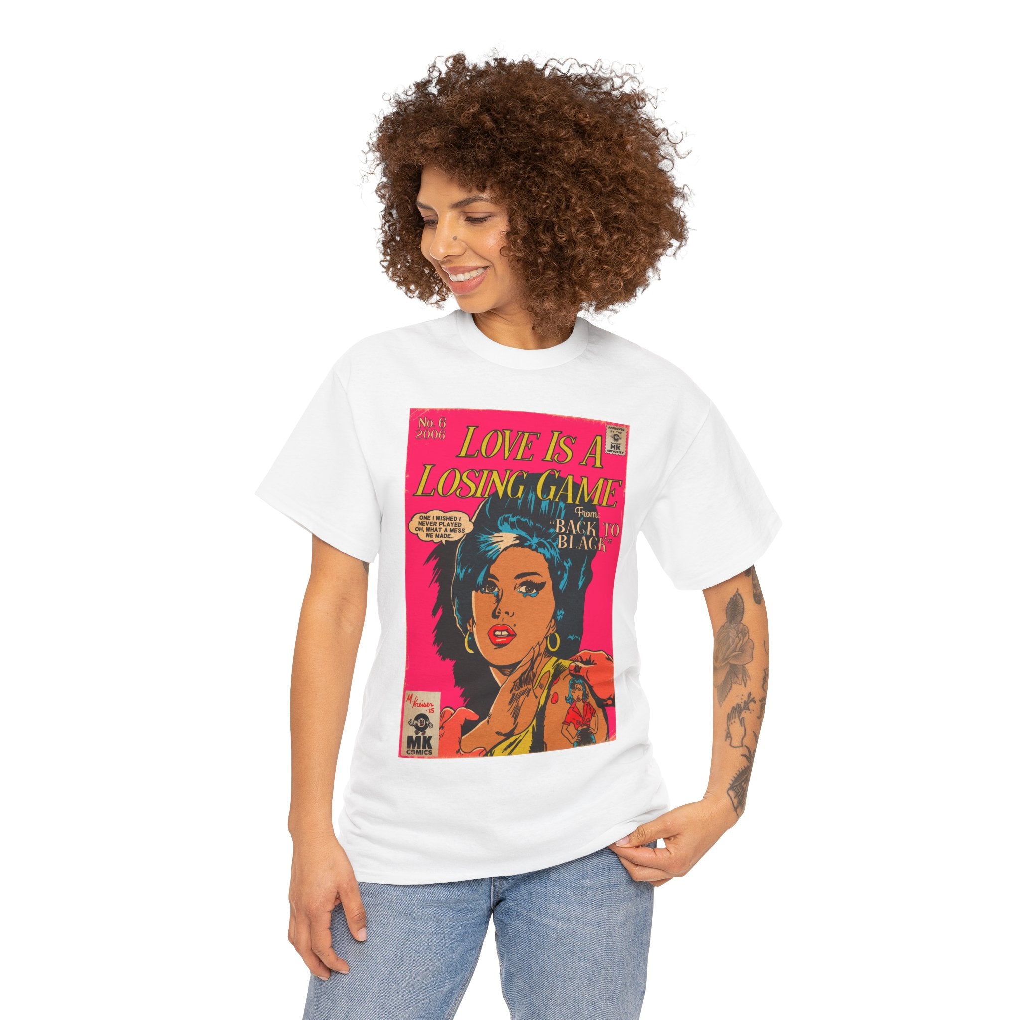 Love is a Losing Game - MK Classic - Unisex Heavy Cotton Tee