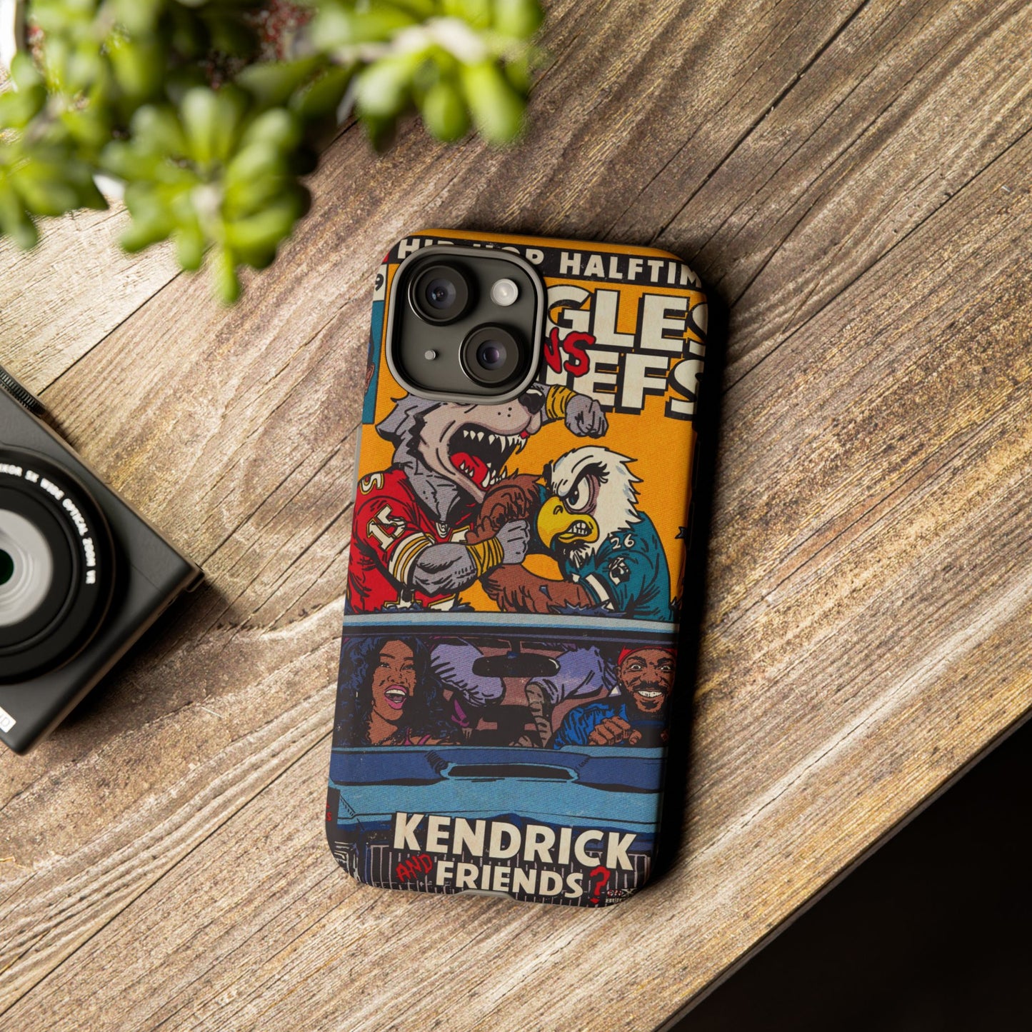 Kendrick & SZA - 2025 Halftime - Eagles vs Chiefs - Tough Phone Cases