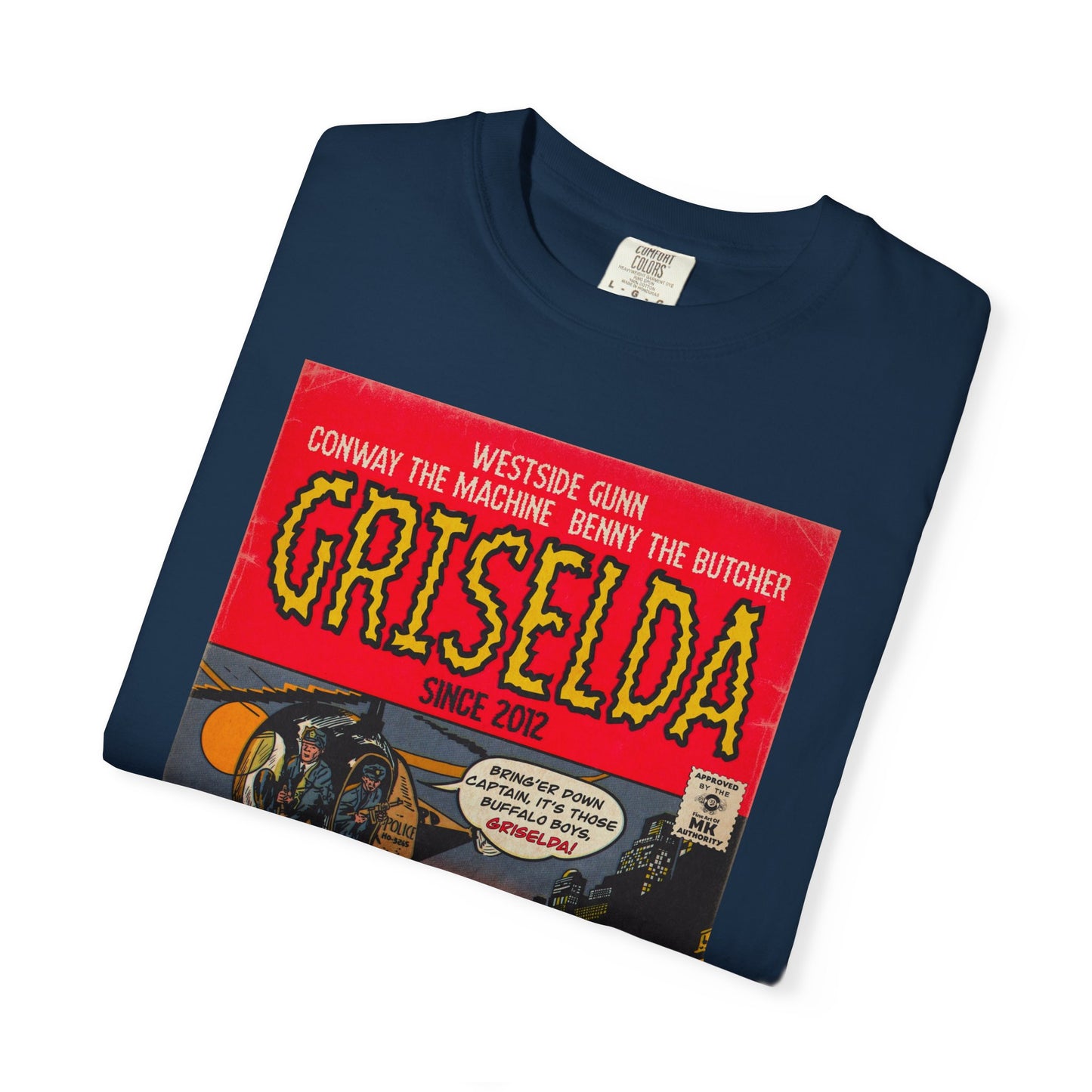Griselda - Comic Book Art - Unisex Garment-Dyed T-shirt