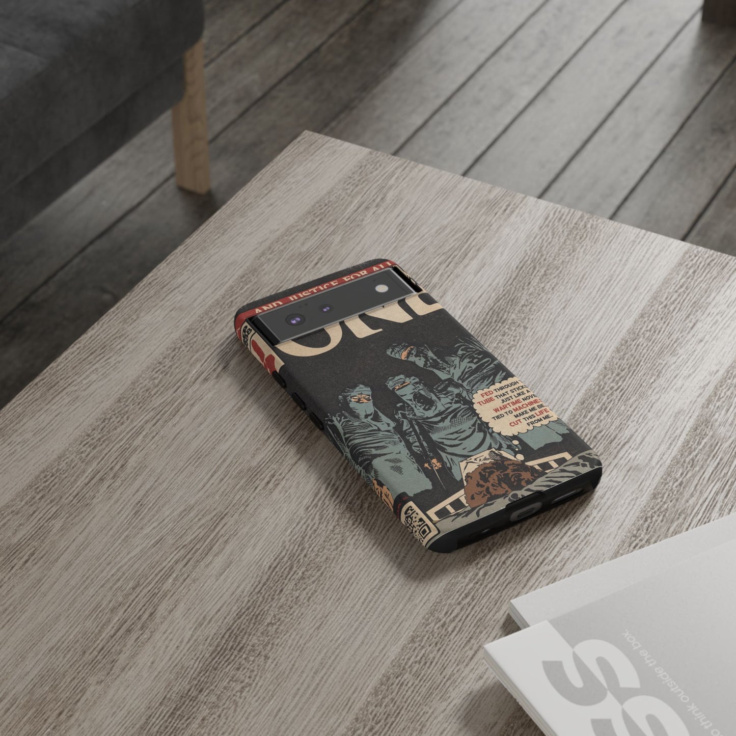 Metallica- One - Johnny Got His Gun Comic Book Art - Tough Phone Cases