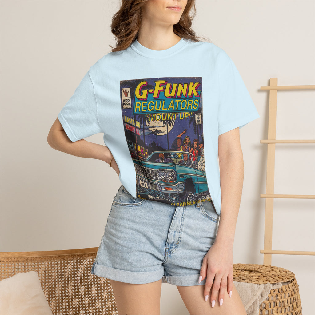 Regulate - Unisex Comfort Colors 1717 Garment-Dyed Heavyweight Crew Neck T-shirt