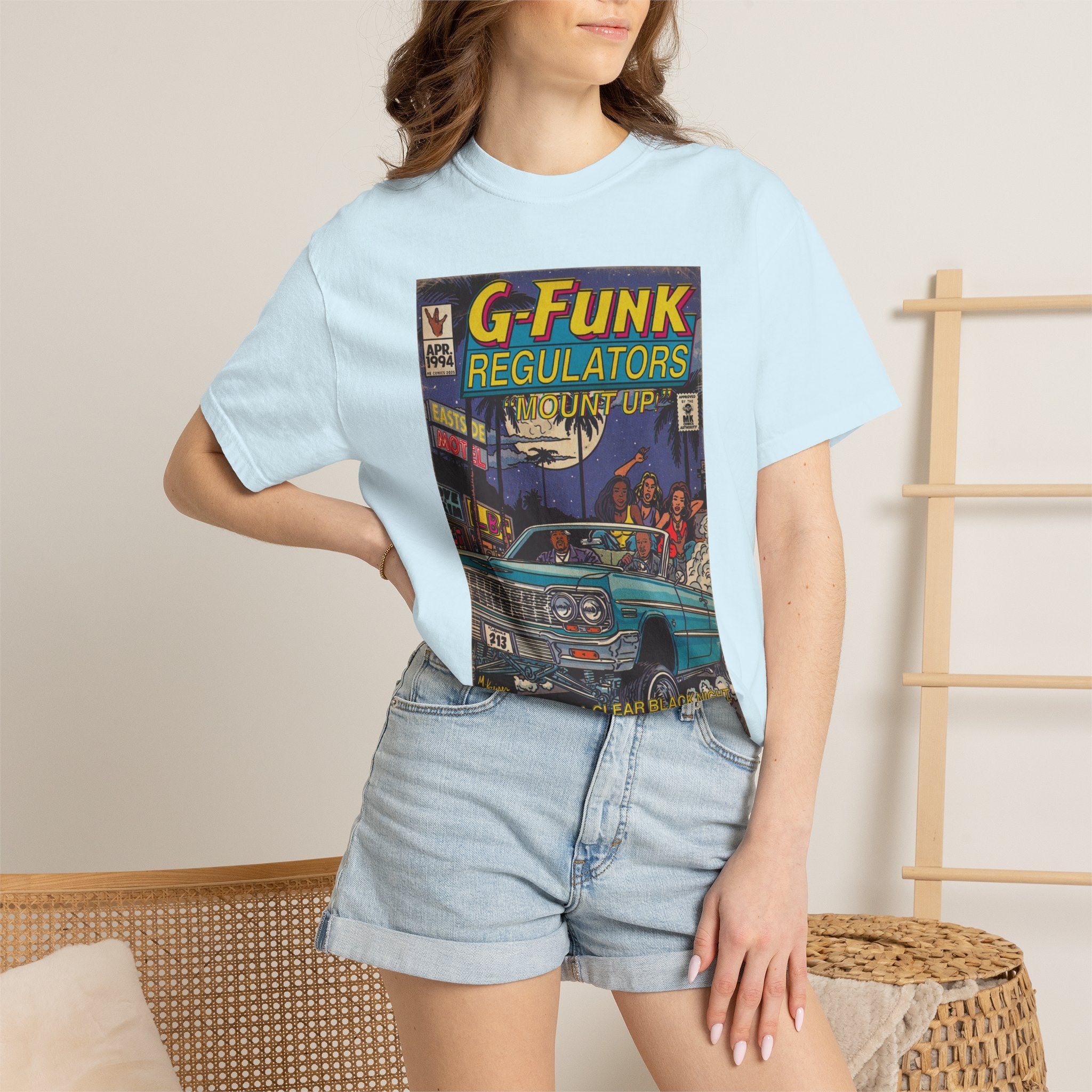 Regulate - Unisex Comfort Colors 1717 Garment-Dyed Heavyweight Crew Neck T-shirt