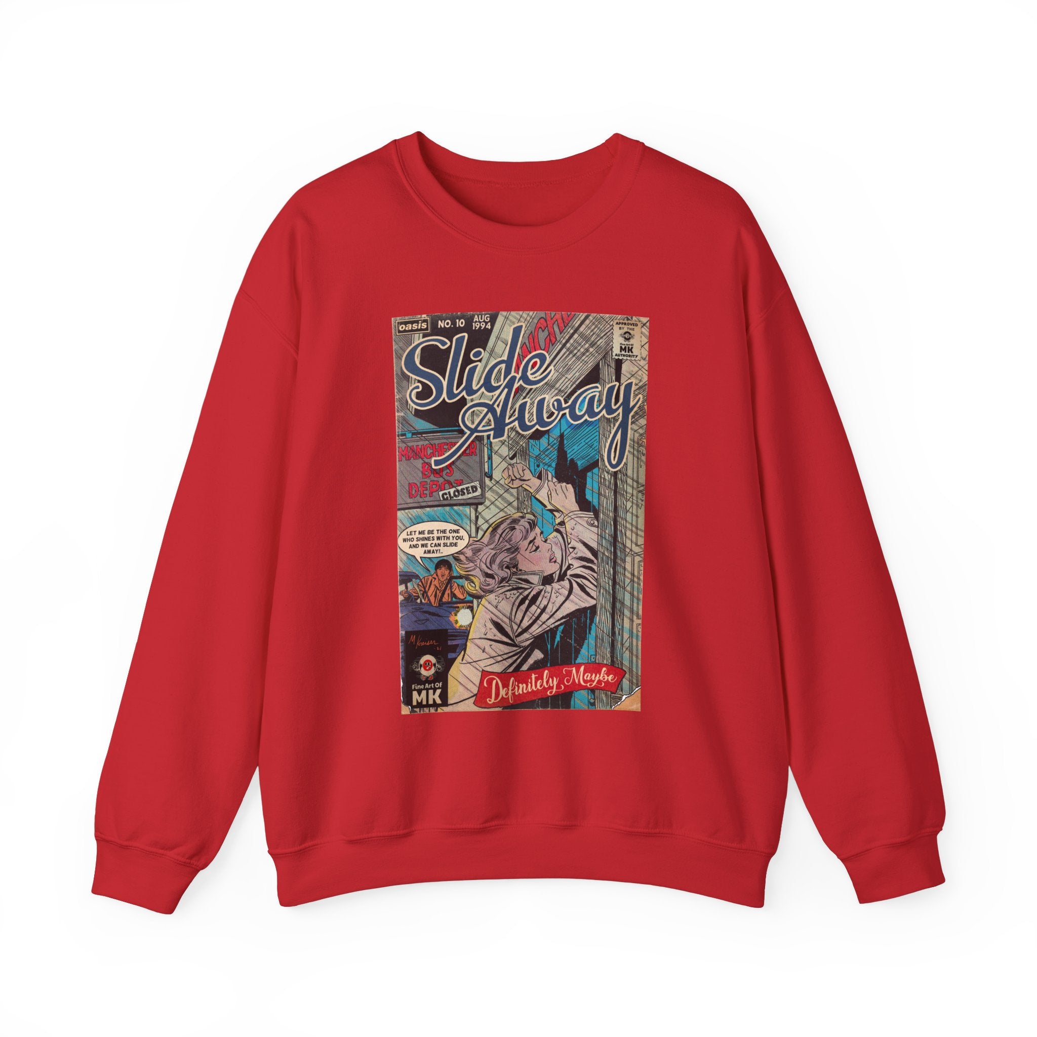 Slide Away - Unisex Heavy Blend™ Crewneck Sweatshirt