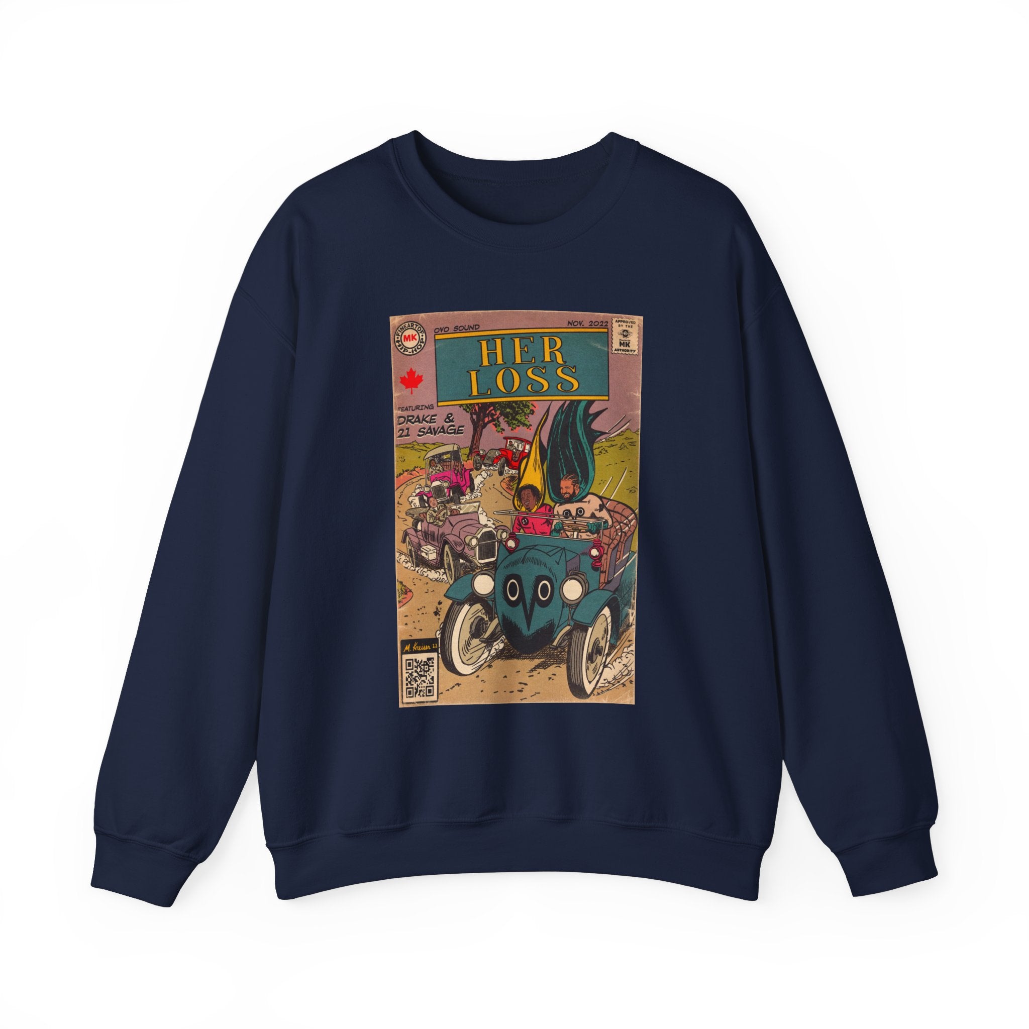Her Loss - Unisex Heavy Blend™ Crewneck Sweatshirt