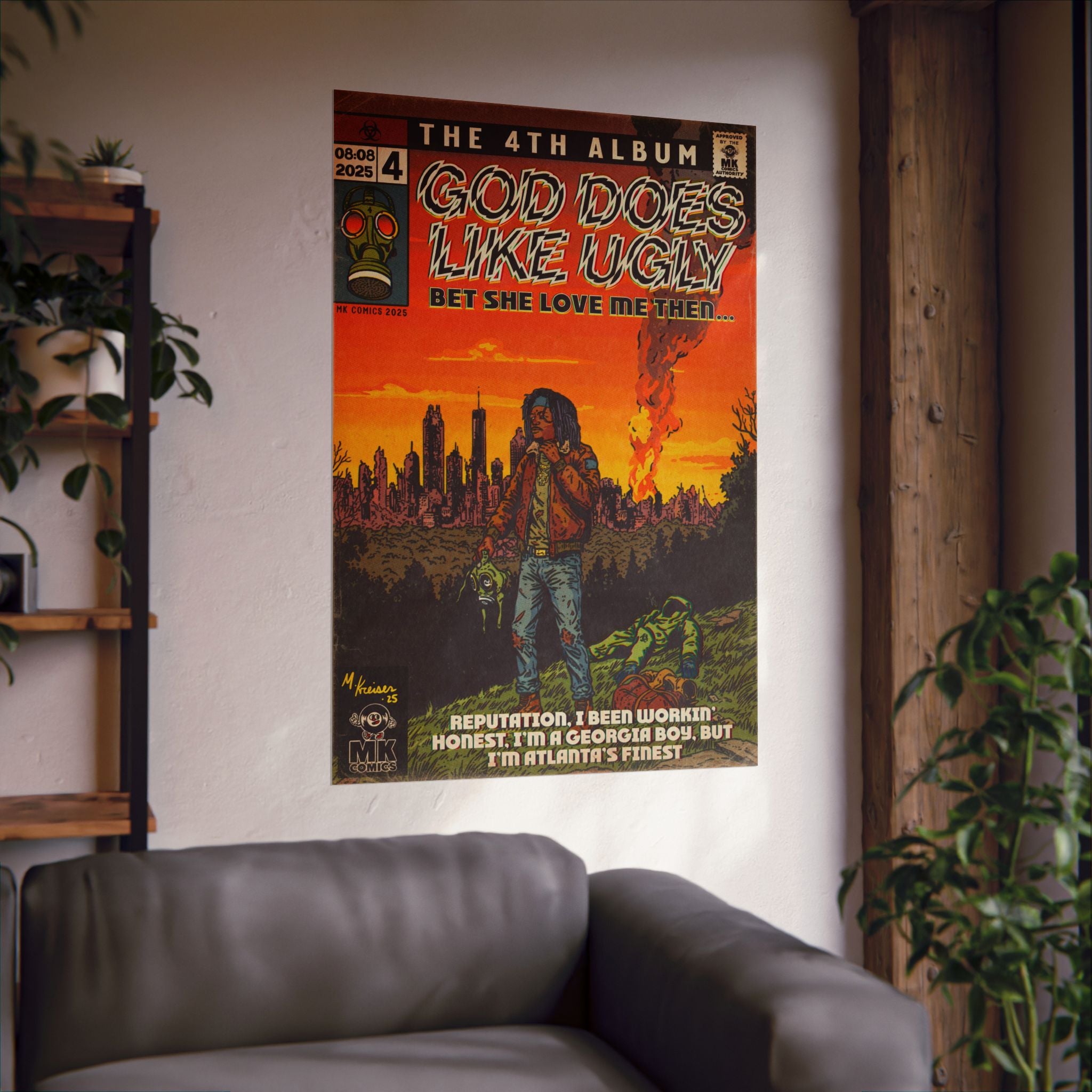 God Does Like Ugly - Matte Vertical Posters