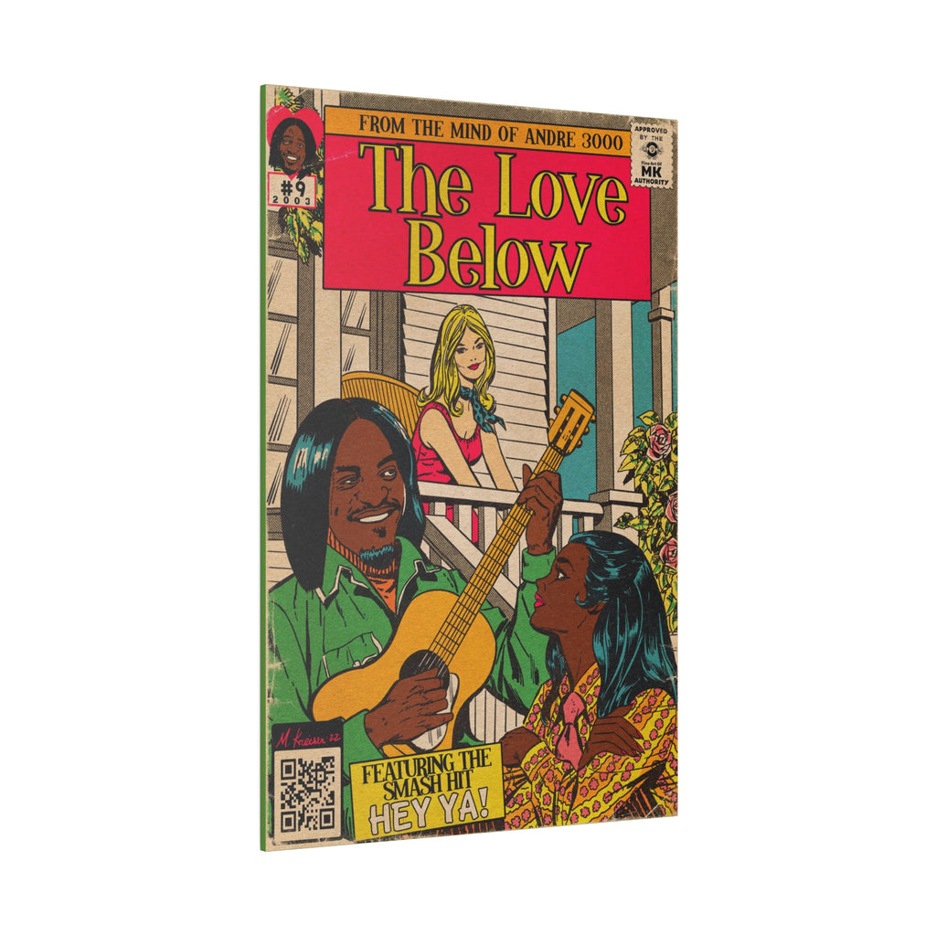 The Love Below - Matte Canvas, Stretched