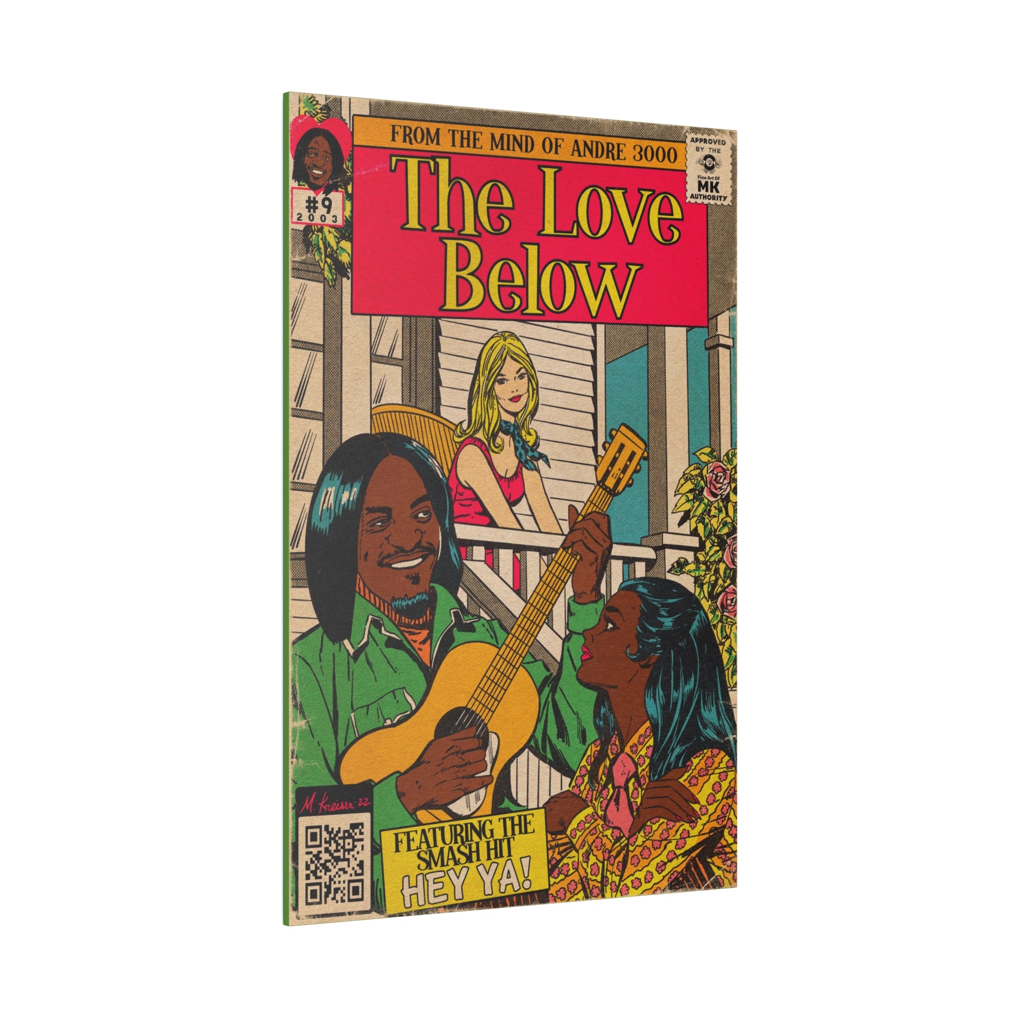 The Love Below - Matte Canvas, Stretched