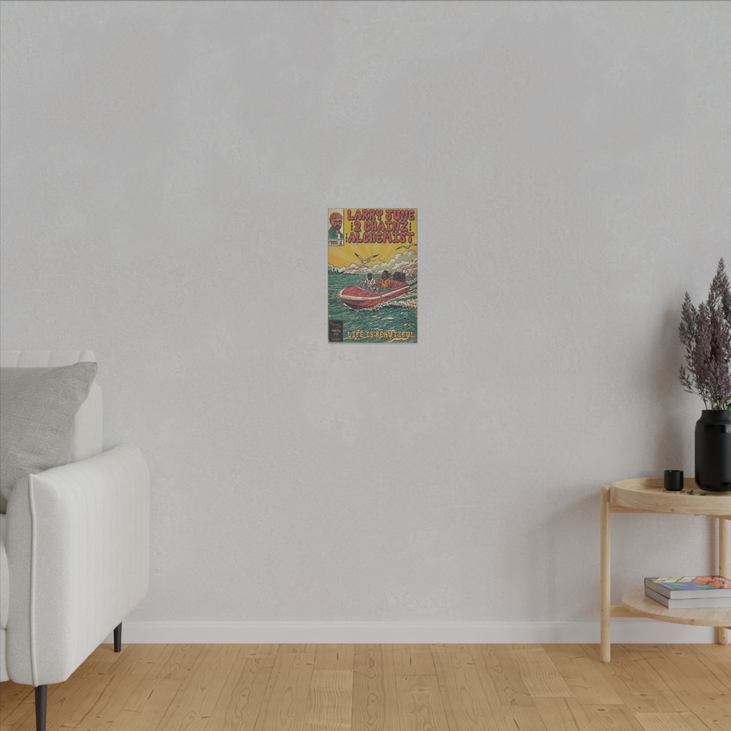 Life is Beautiful - June, Chainz, Alchemist - Matte Canvas, Stretched, 0.75" (Multi-Size)