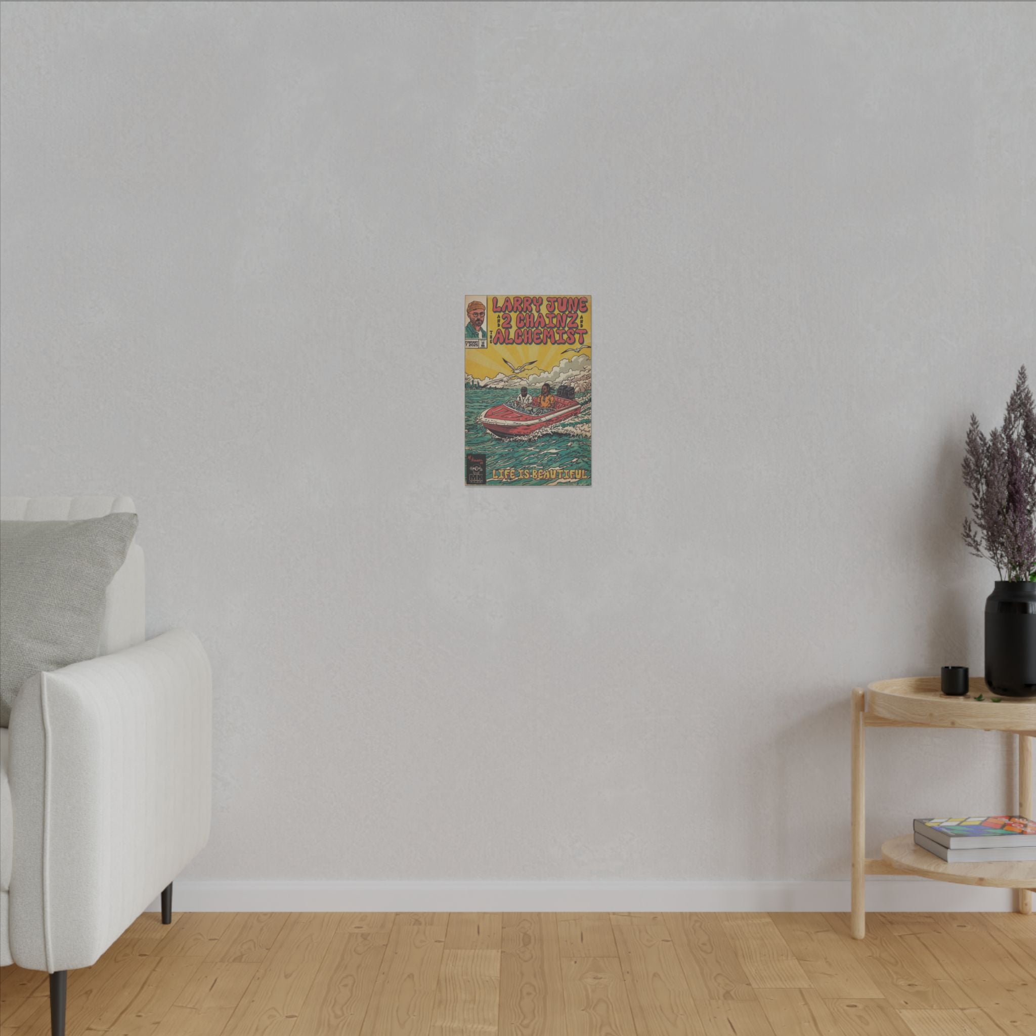 Life is Beautiful - Matte Canvas, Stretched, 0.75" (Multi-Size)