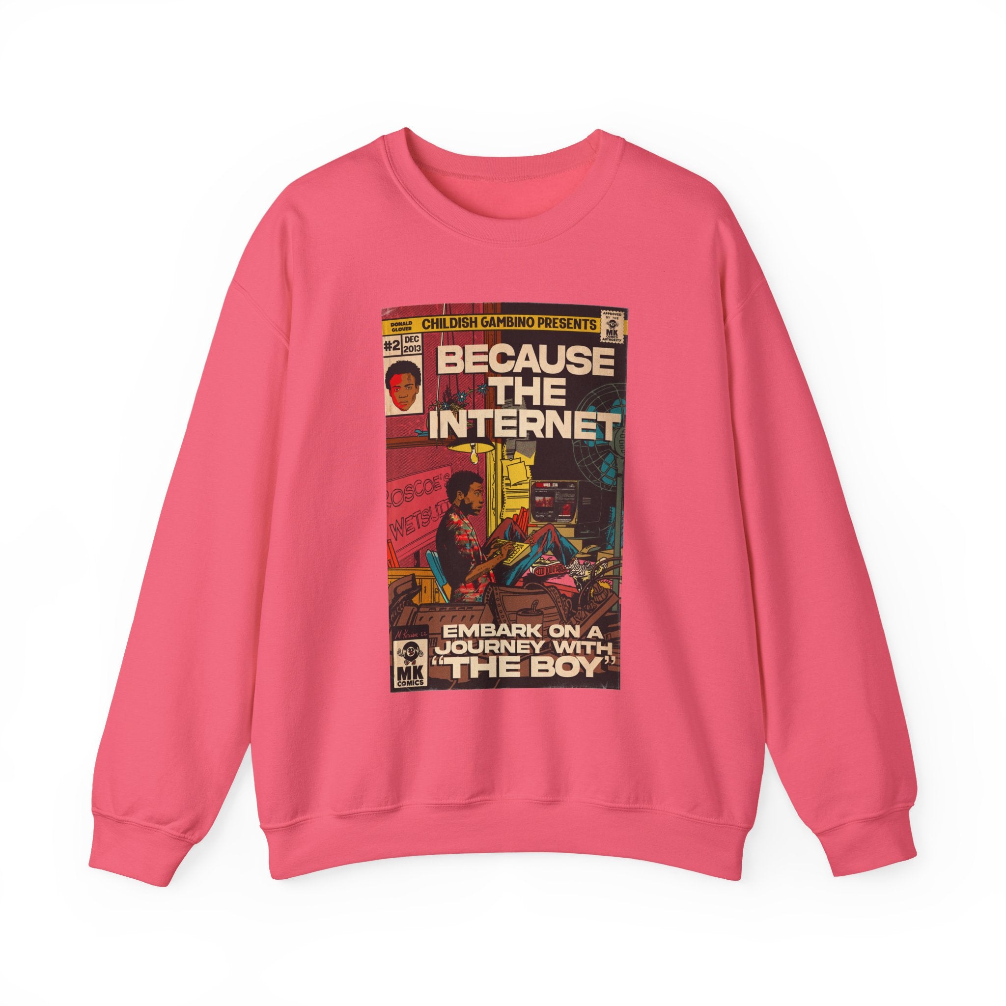 Because The Internet - Unisex Heavy Blend™ Crewneck Sweatshirt