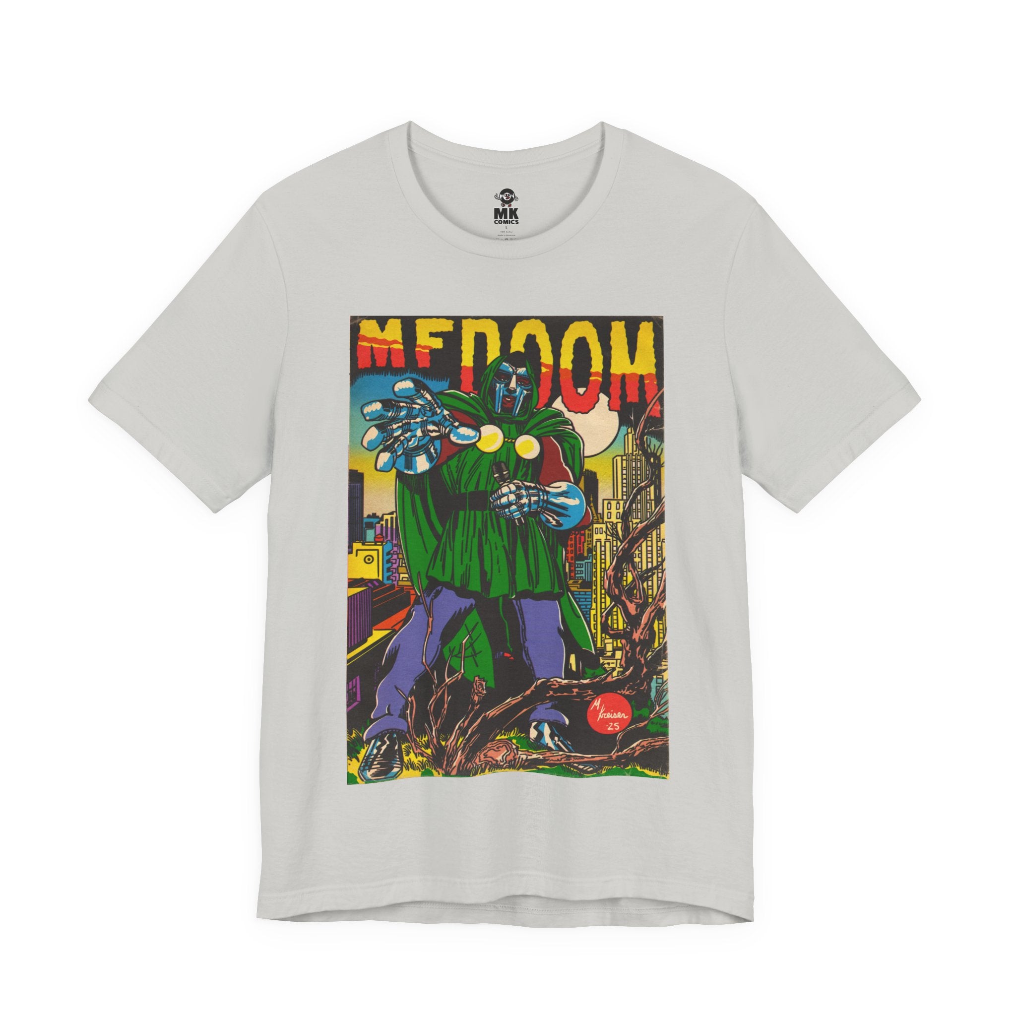 DOOM - Comic Book Art - Unisex Jersey T-Shirt