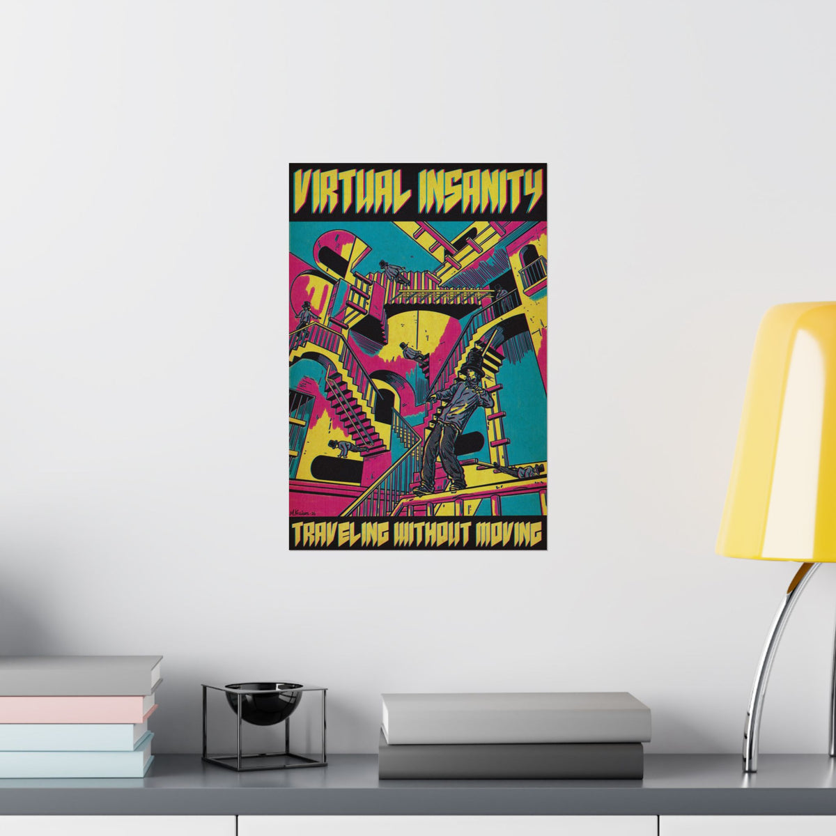 Virtual Insanity - Matte Vertical Posters