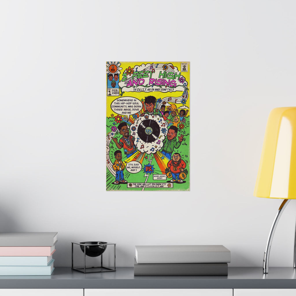 3 Feet High & Rising - Matte Vertical Posters