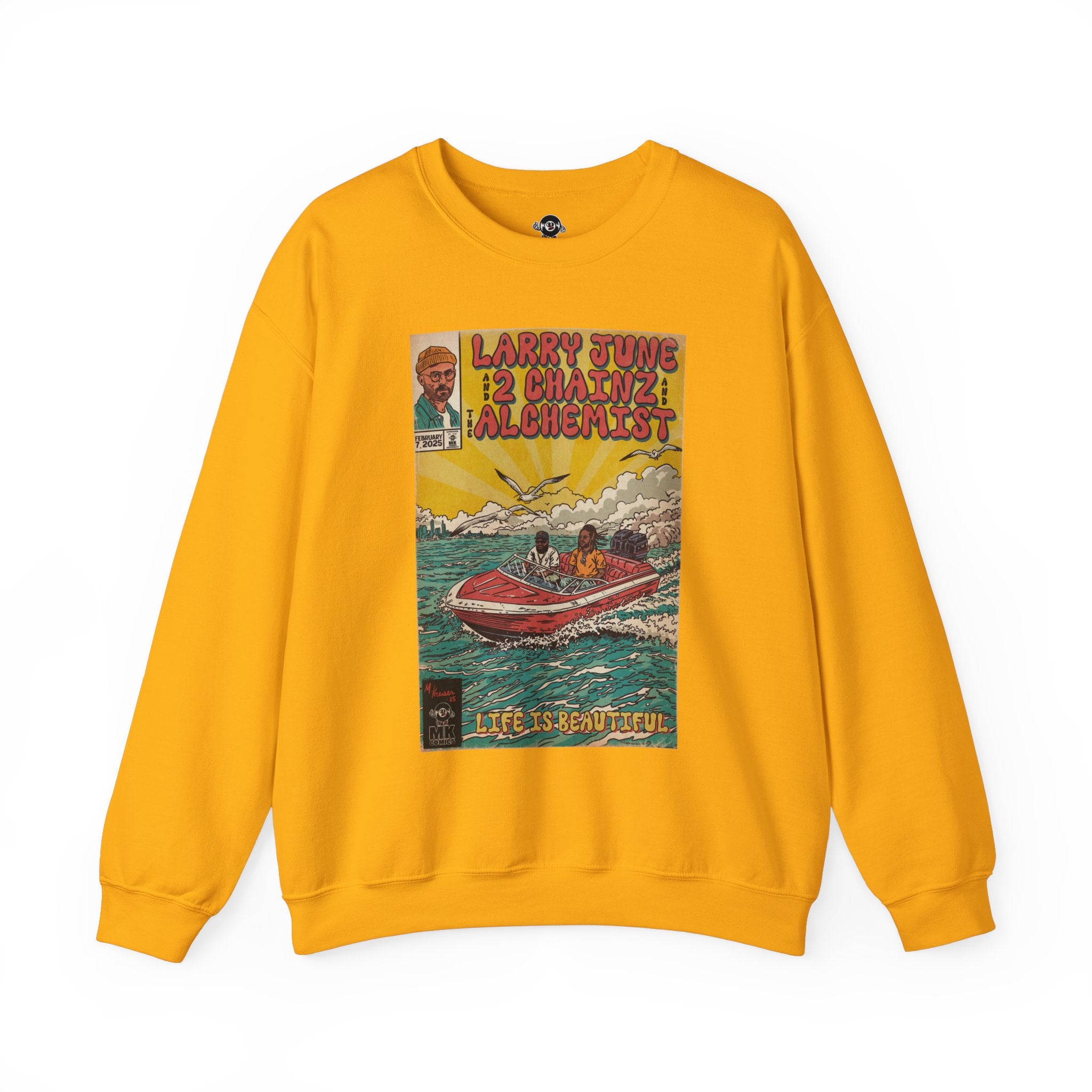 Life is Beautiful - Unisex Heavy Blend™ Crewneck Sweatshirt