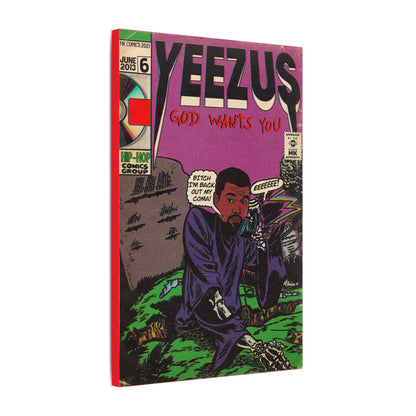 Yeez - Matte Canvas, Stretched, 0.75" (Multi-Size)