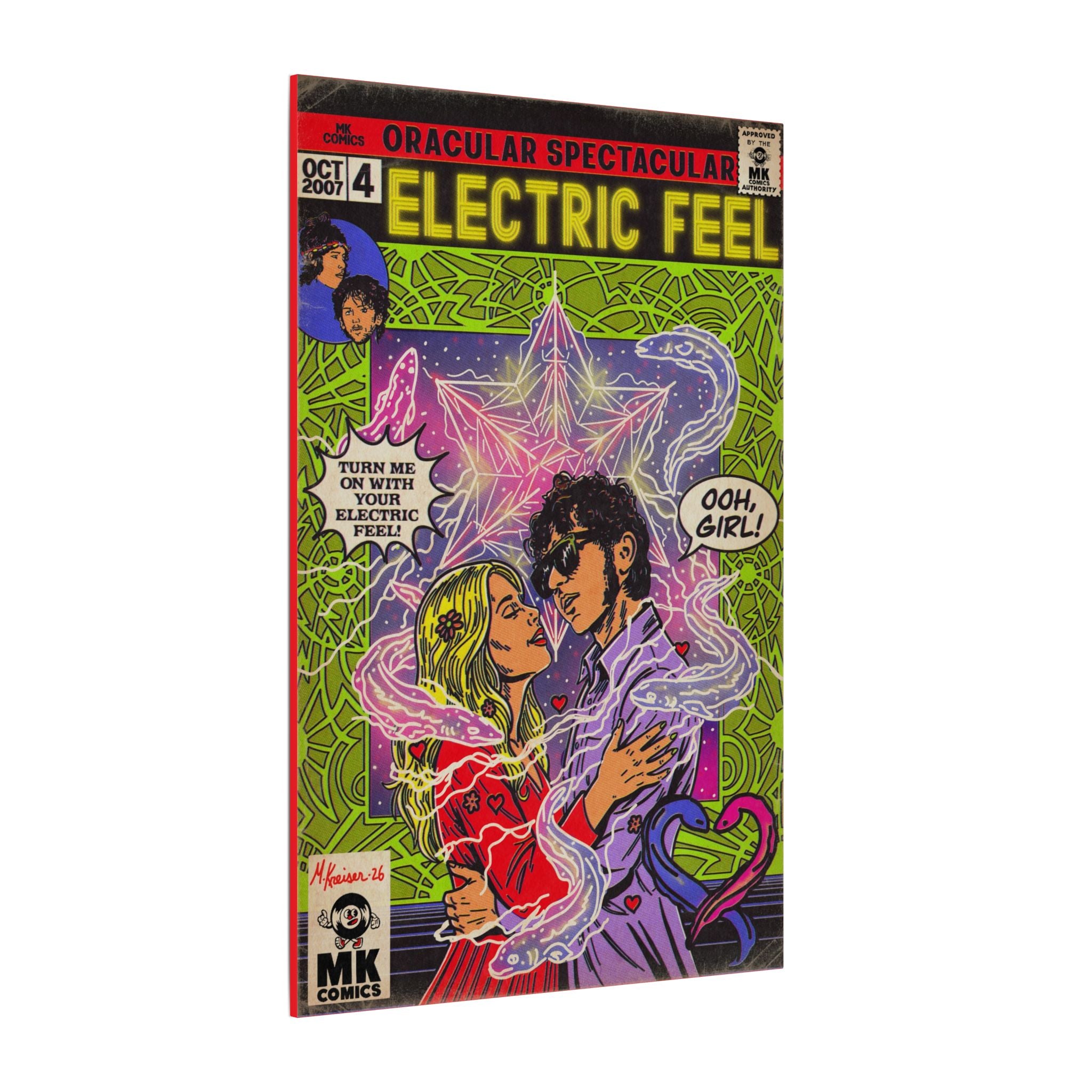 Electric Feel - Matte Canvas, Stretched, 0.75" (Multi-Size)