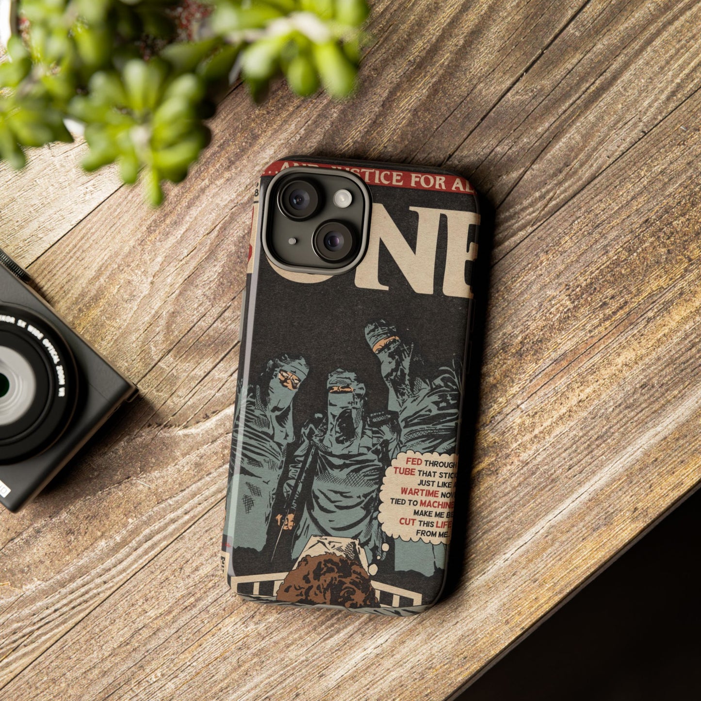Metallica- One - Johnny Got His Gun Comic Book Art - Tough Phone Cases