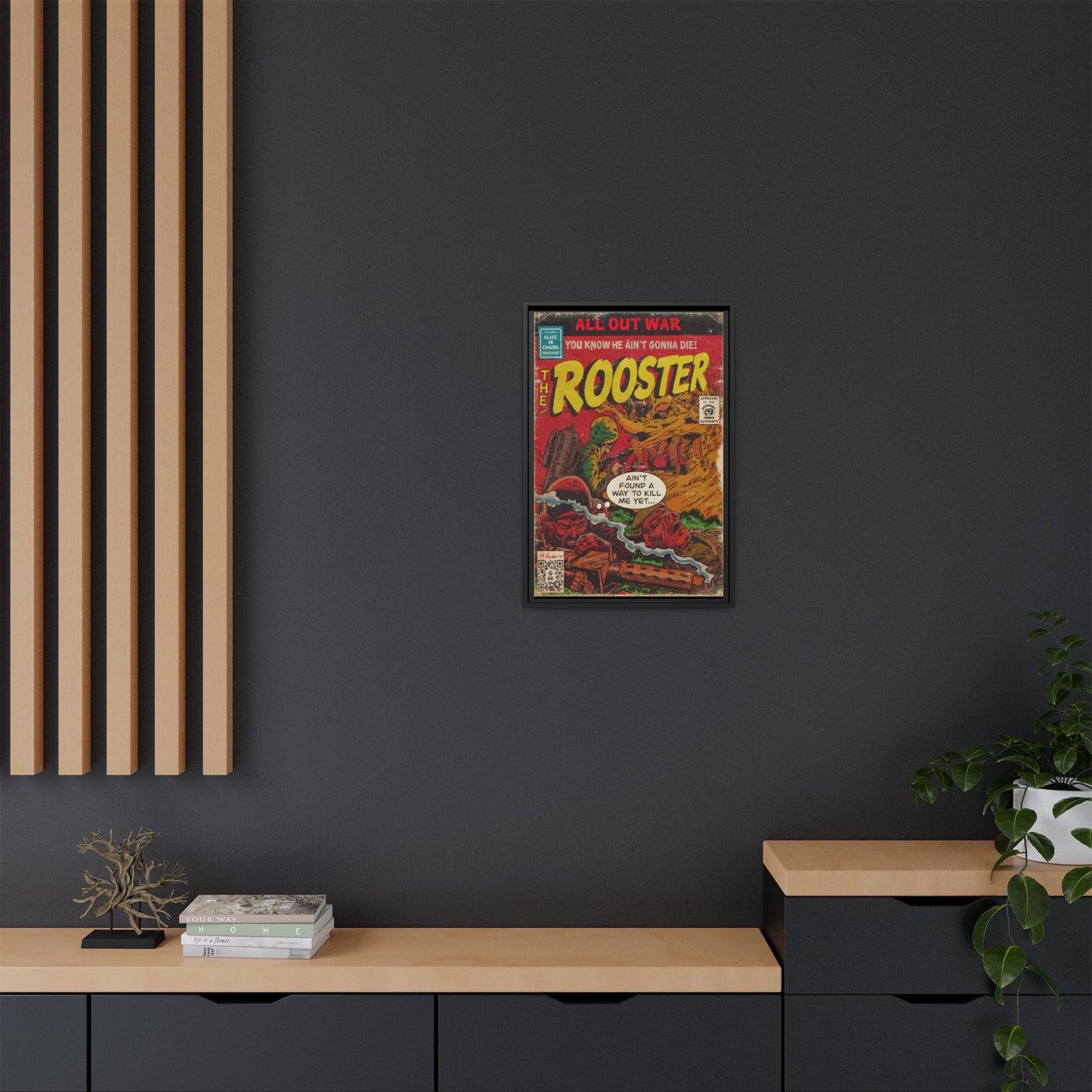 Alice In Chains - Rooster - Gallery Canvas Wraps, Vertical Frame