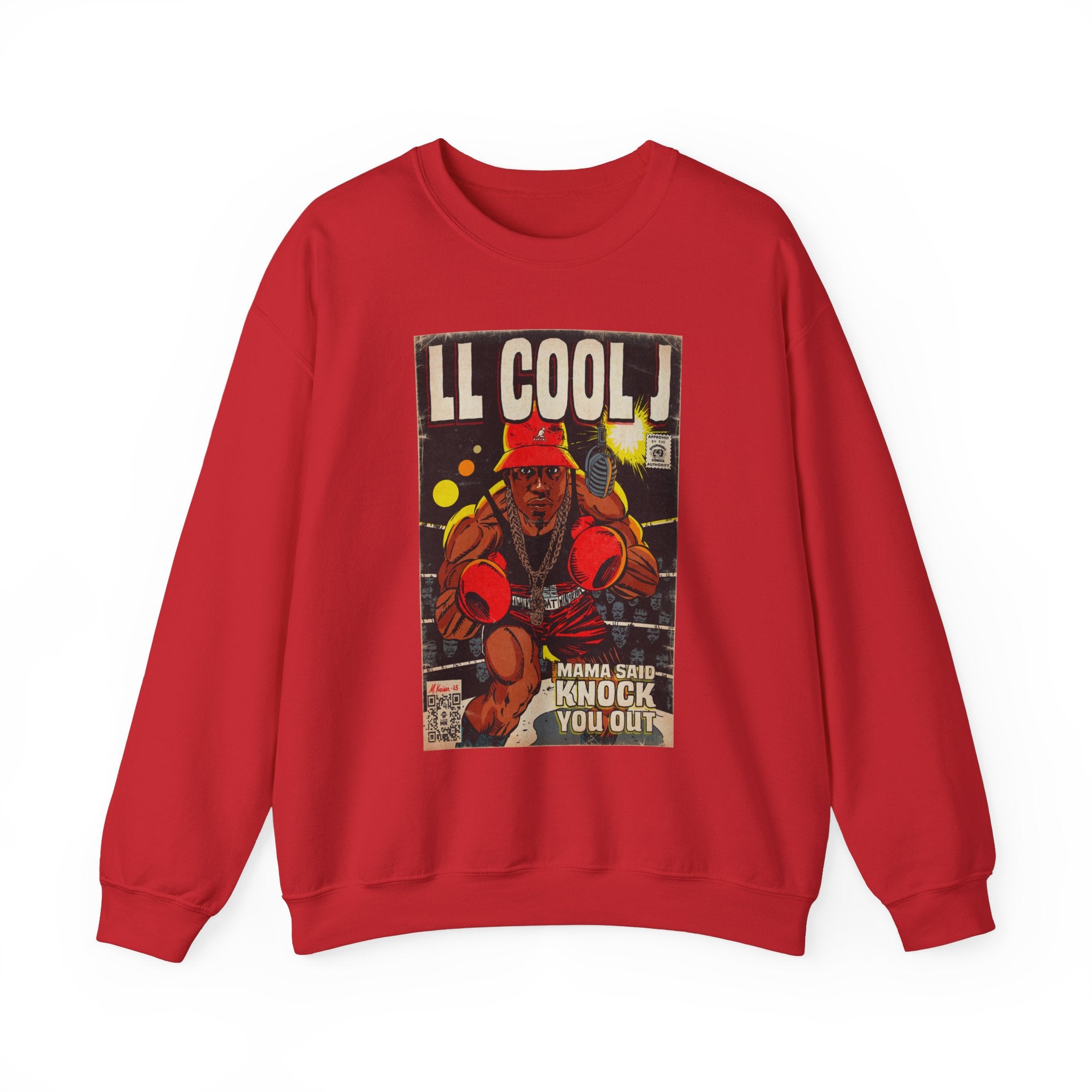 Mama Said Knock You Out - Unisex Heavy Blend™ Crewneck Sweatshirt