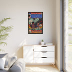 Aquemini - Comic Book Art - Matte Canvas, Framed (Multi-color)