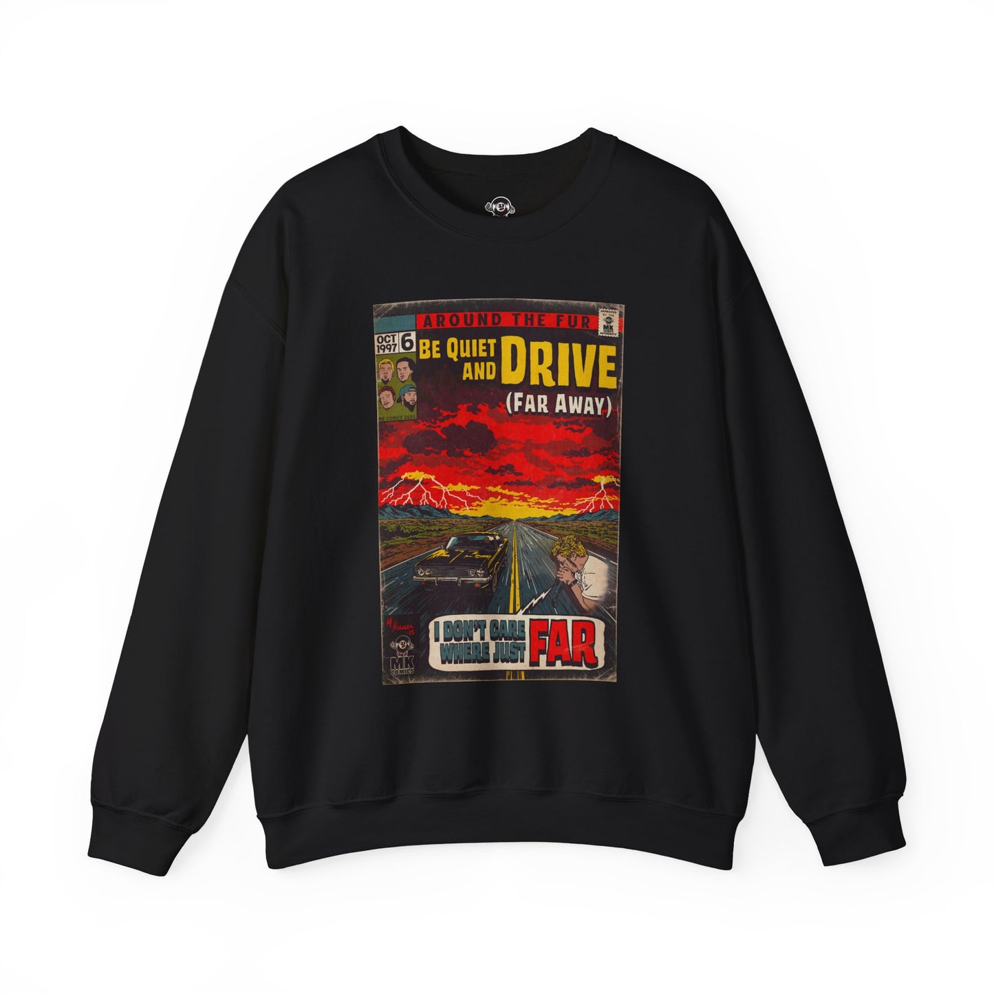 Be Quiet and Drive - Unisex Heavy Blend™ Crewneck Sweatshirt
