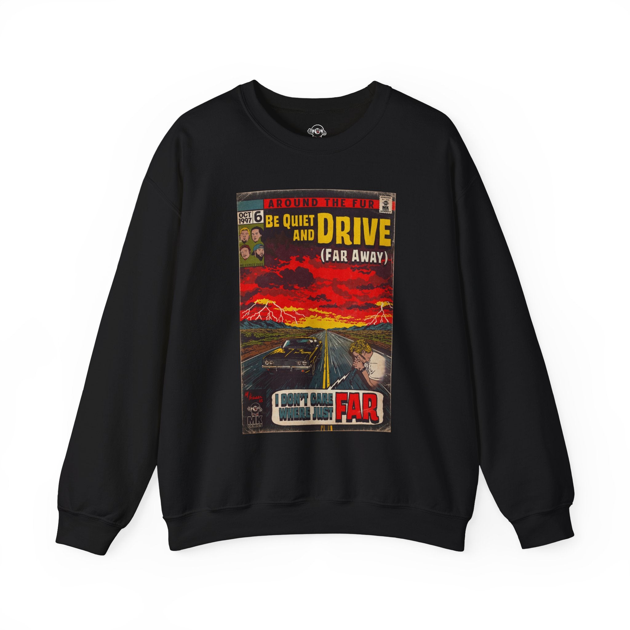 Be Quiet and Drive - Unisex Heavy Blend™ Crewneck Sweatshirt