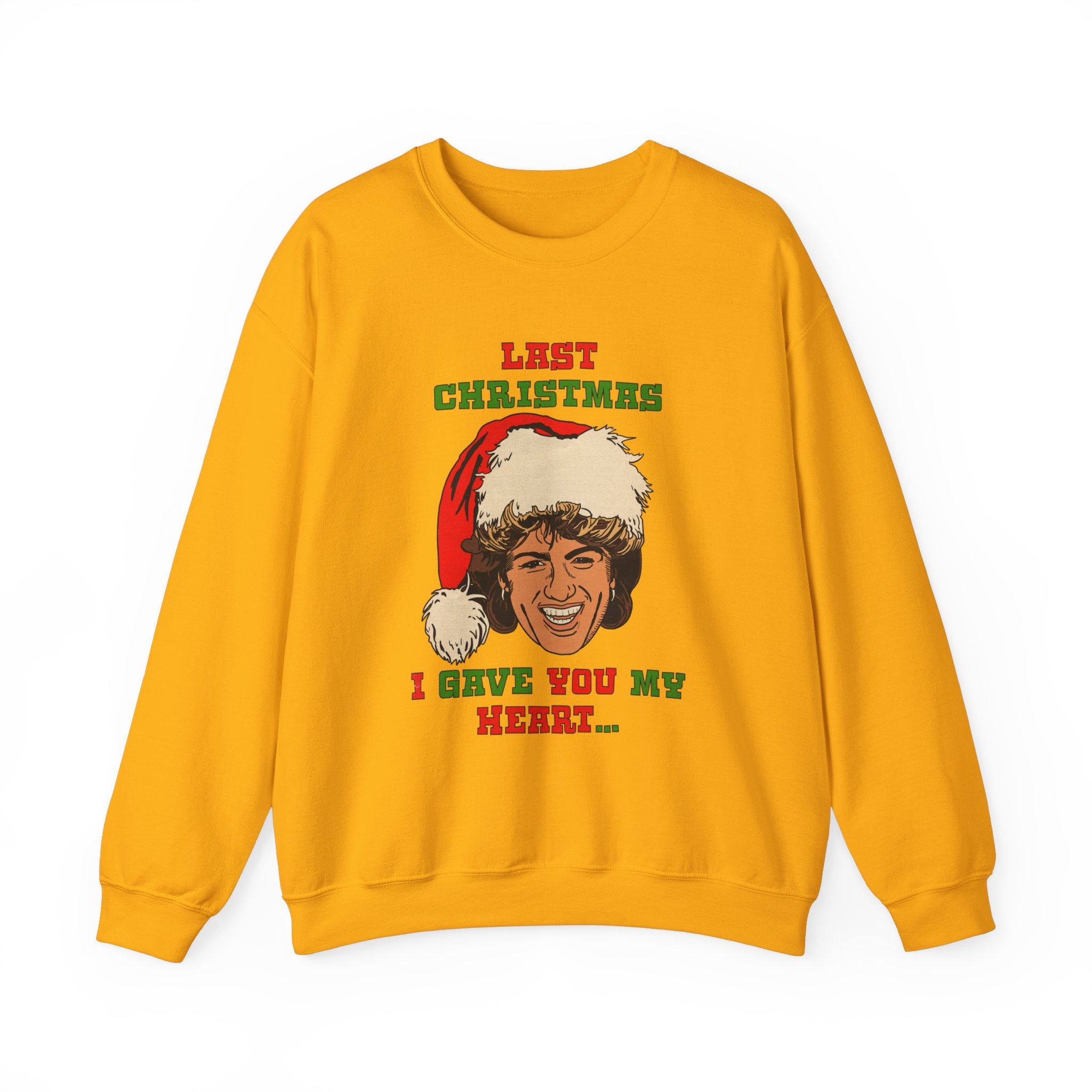 WHAM - George Michael - Last Christmas- Unisex Heavy Blend™ Crewneck Sweatshirt